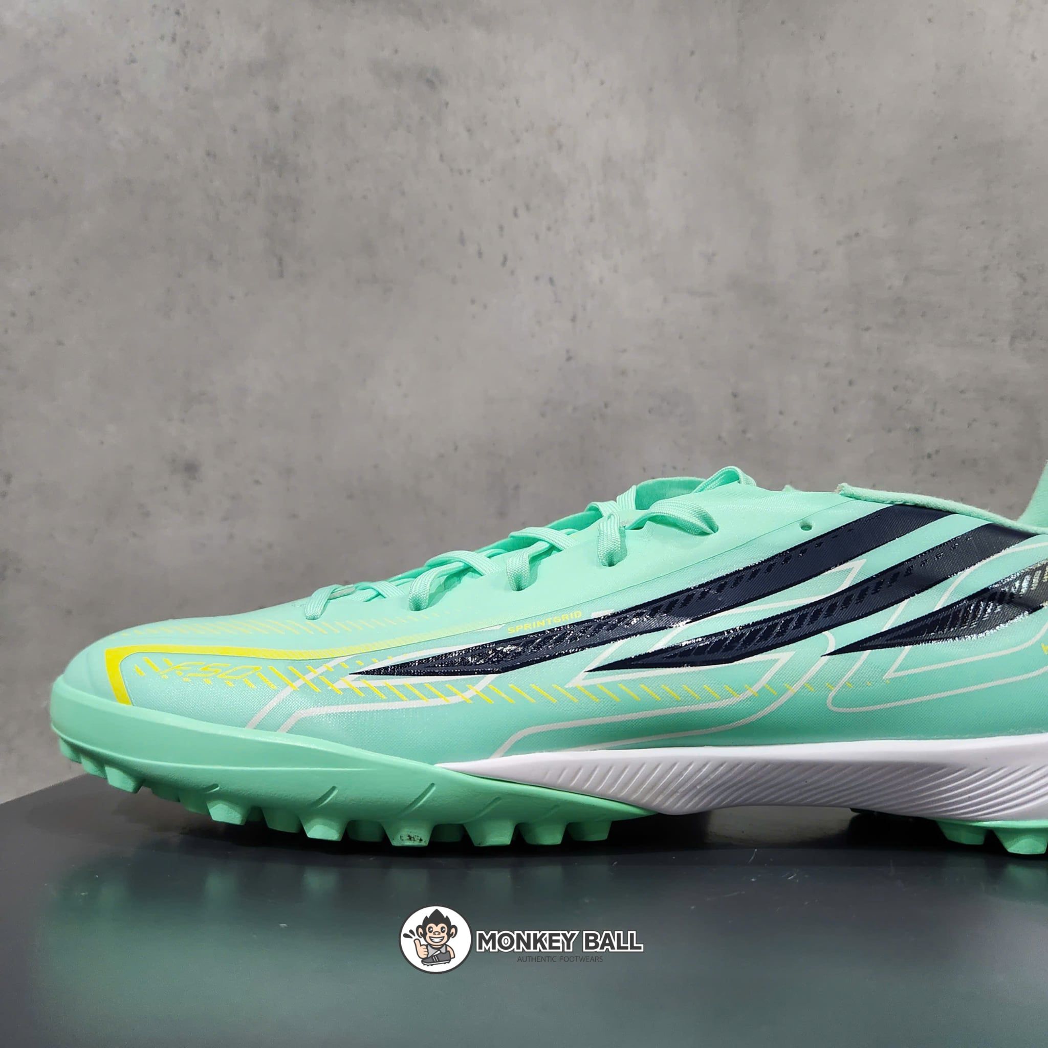  Adidas F50 Hyperfast League TF - KJ3435 - Xanh Mint 
