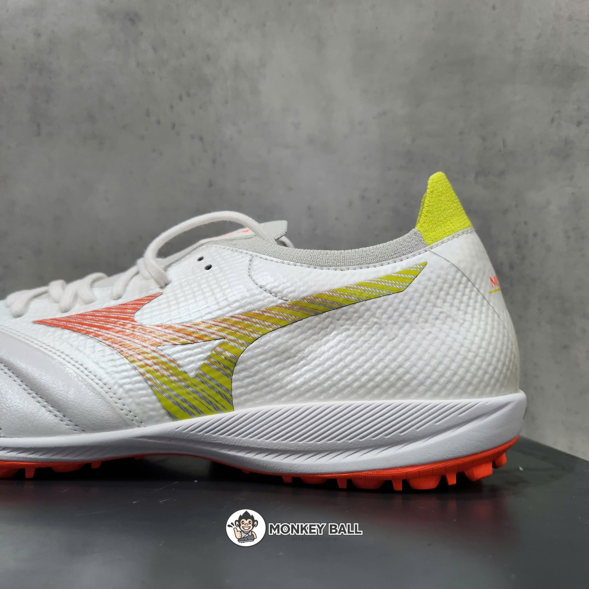  Mizuno Morelia Neo Sala Beta Japan TF - Q1GB269054 - Trắng/Cam 