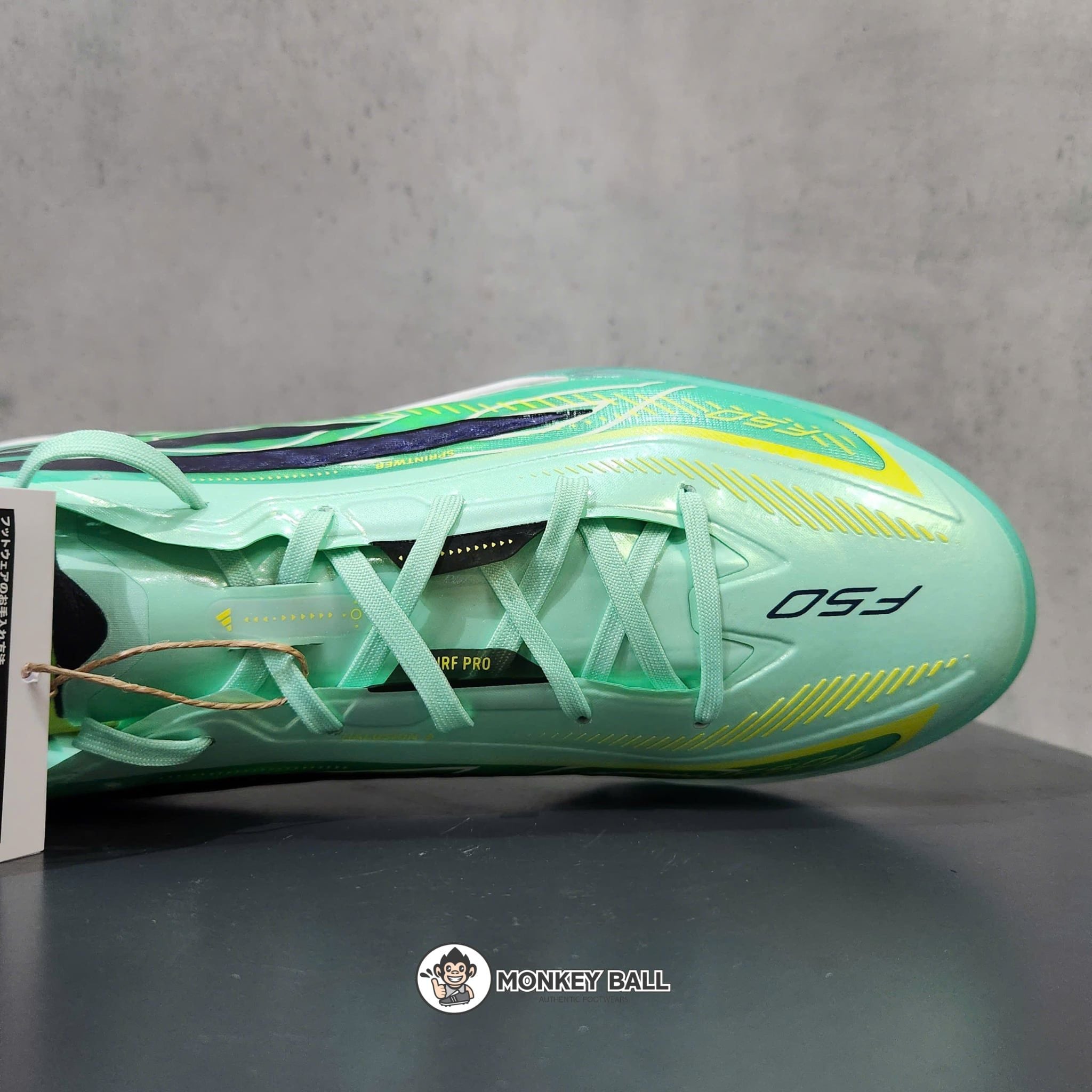  Adidas F50 Hyperfast Pro TF - KJ6093 - Xanh Mint 