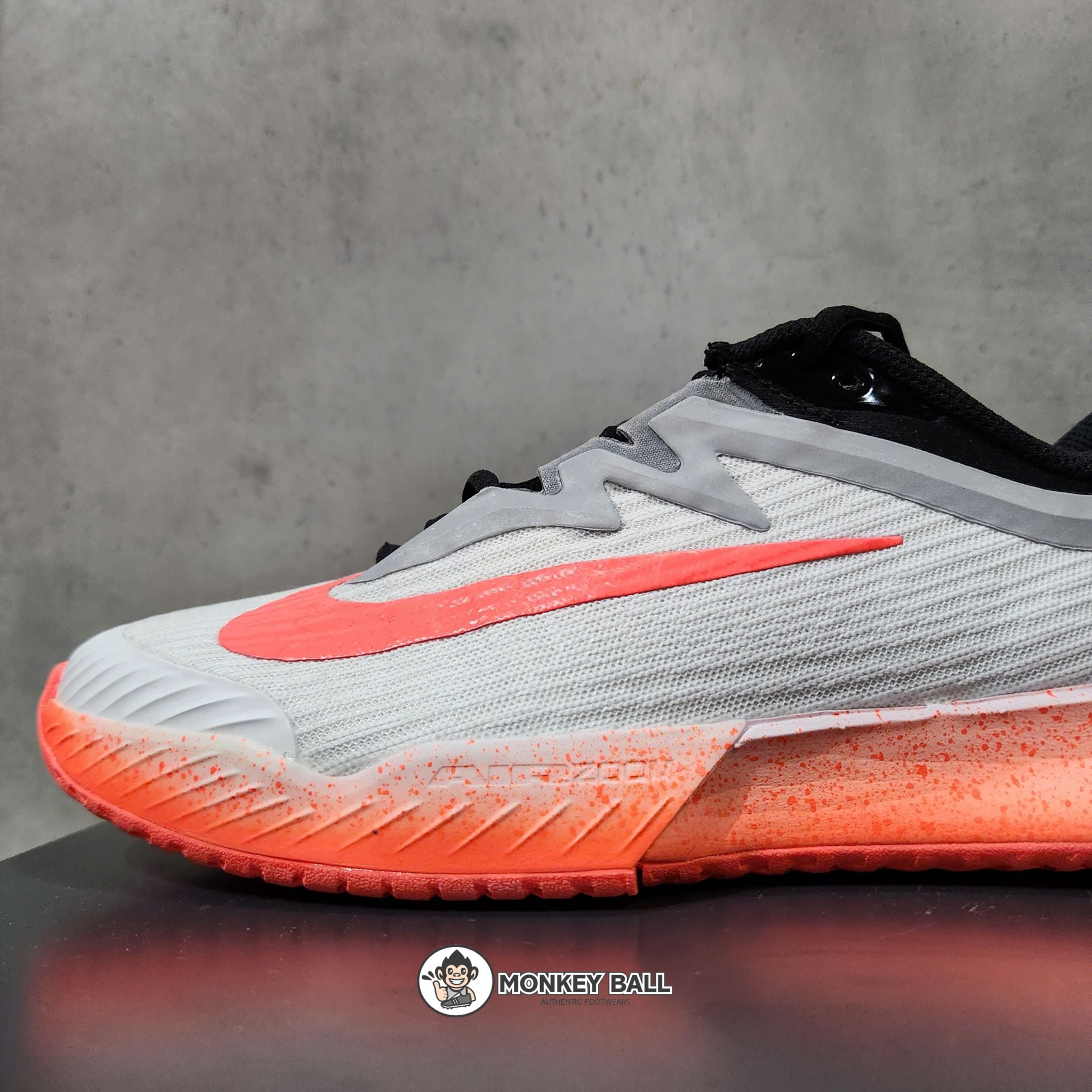  Giày Pickleball Nike Vapor Pro 3 HC PRM - HV1376-100 - Màu Trắng Cam 