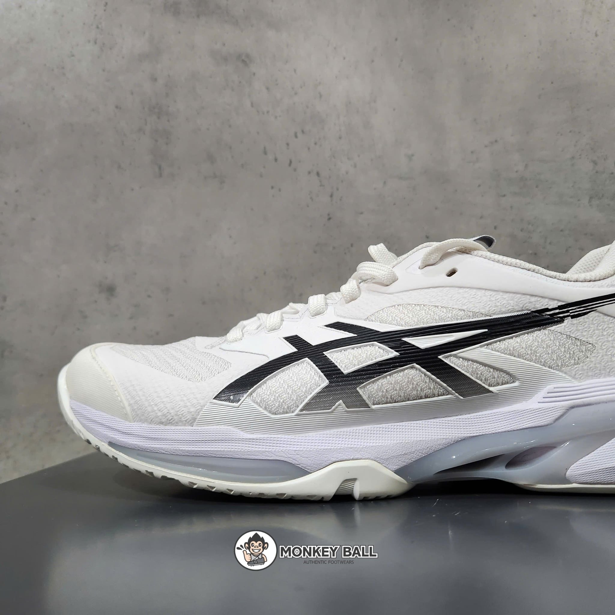  Giày Pickleball Asics Solution Speed FF4 - Trắng/Đen 
