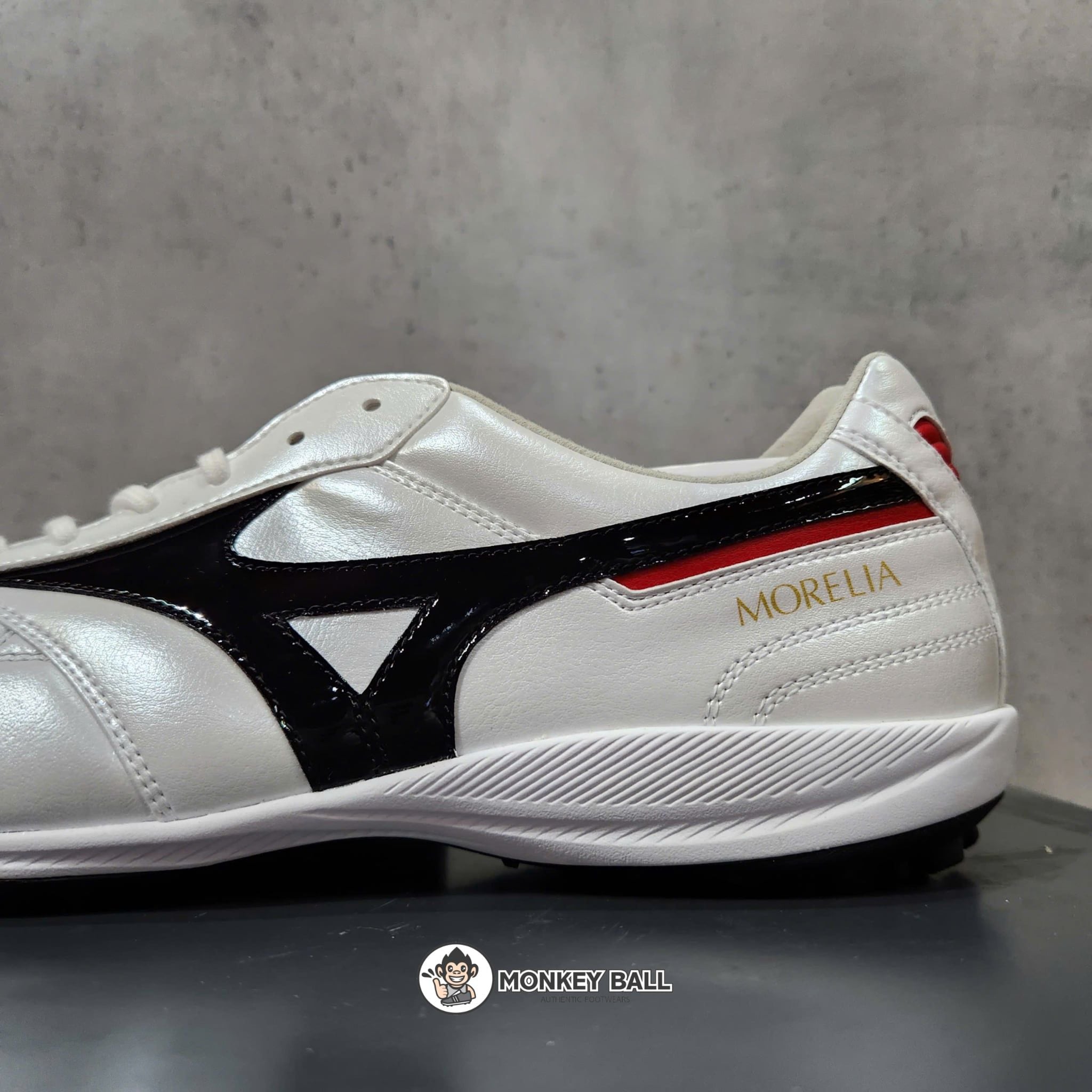  Mizuno Morelia Sala Japan TF - Q1GB250209 - Trắng/Đen 