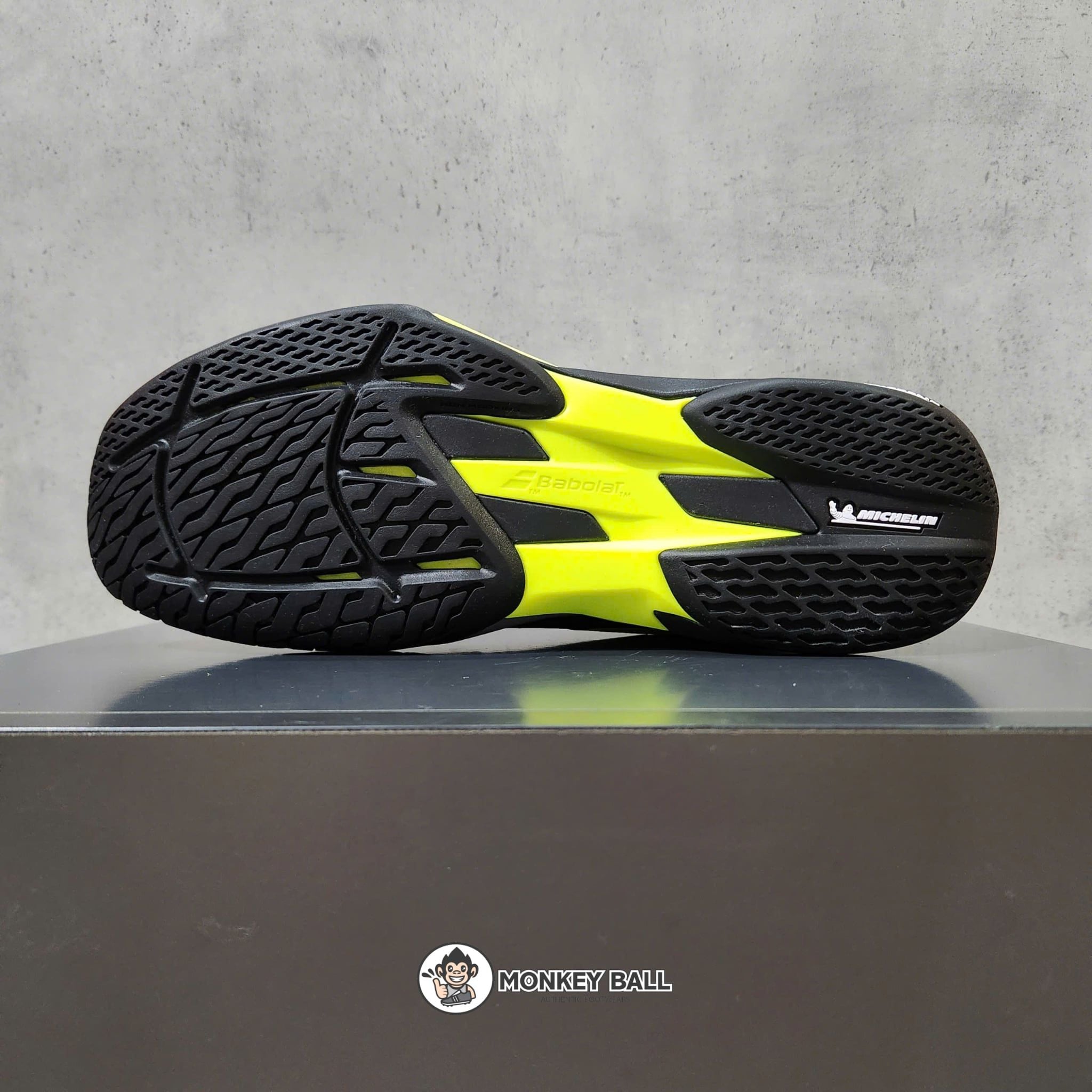  Giày Pickleball Babolat Jetmach 4 All Court Mens - Đen / Neon 