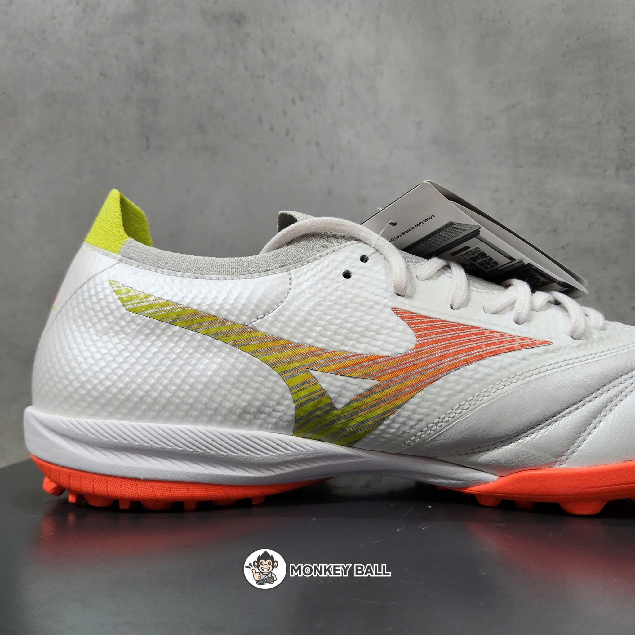  Mizuno Morelia Neo Sala Beta Japan TF - Q1GB269054 - Trắng/Cam 