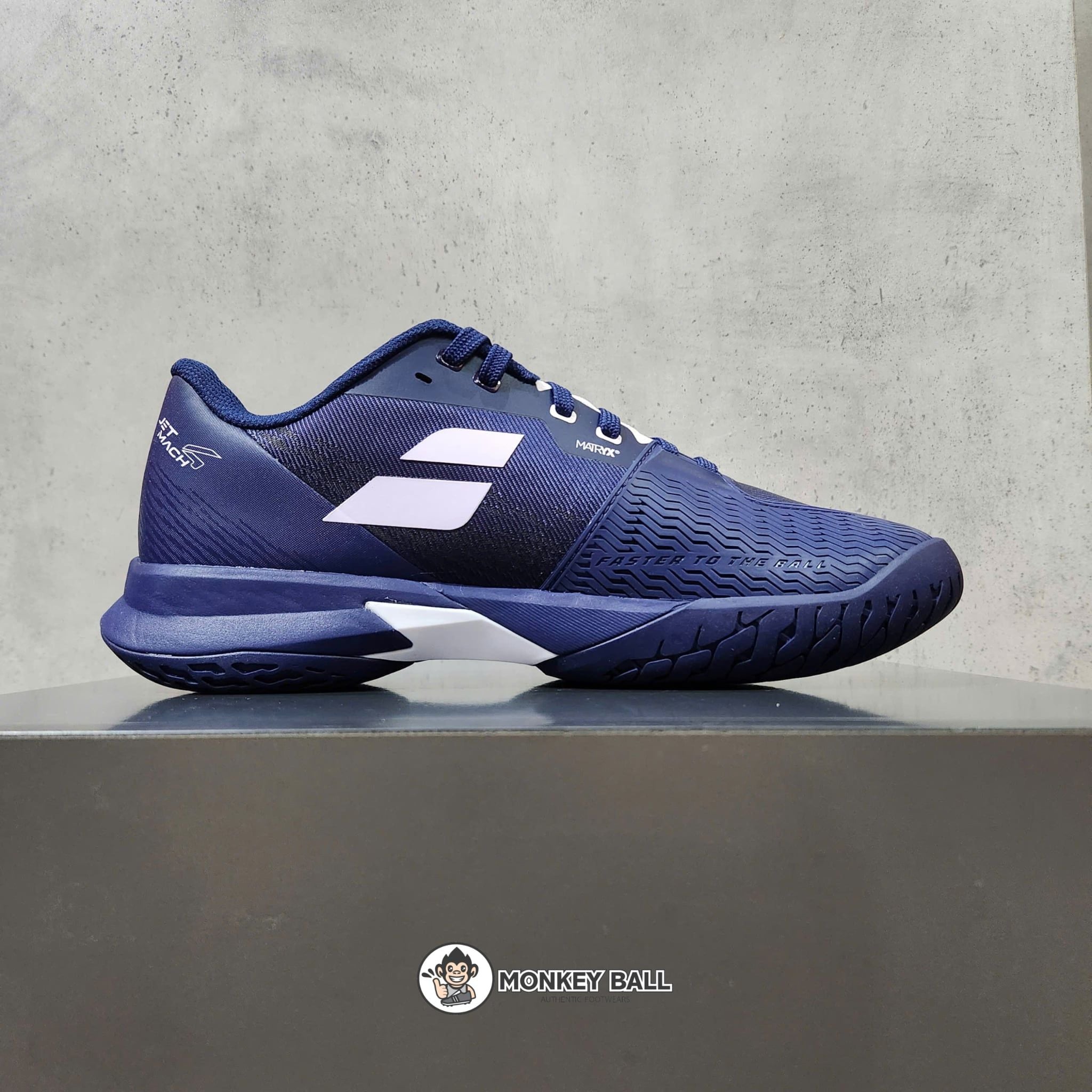  Giày Pickleball Babolat Jetmach 4 All Court Mens - Xanh Navy 