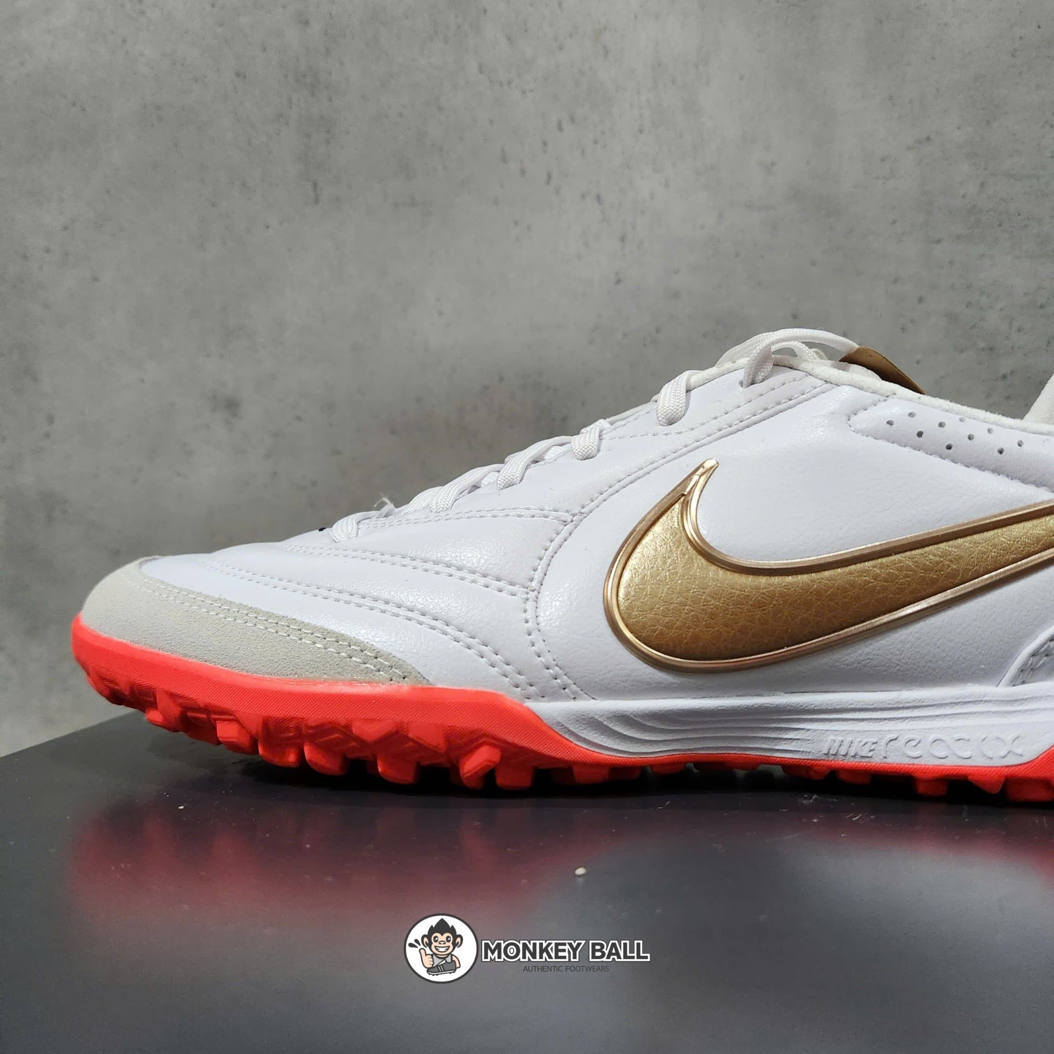  Nike Tiempo Ligera Pro TF - IB4477-101 - Trắng/Vàng/Đỏ 