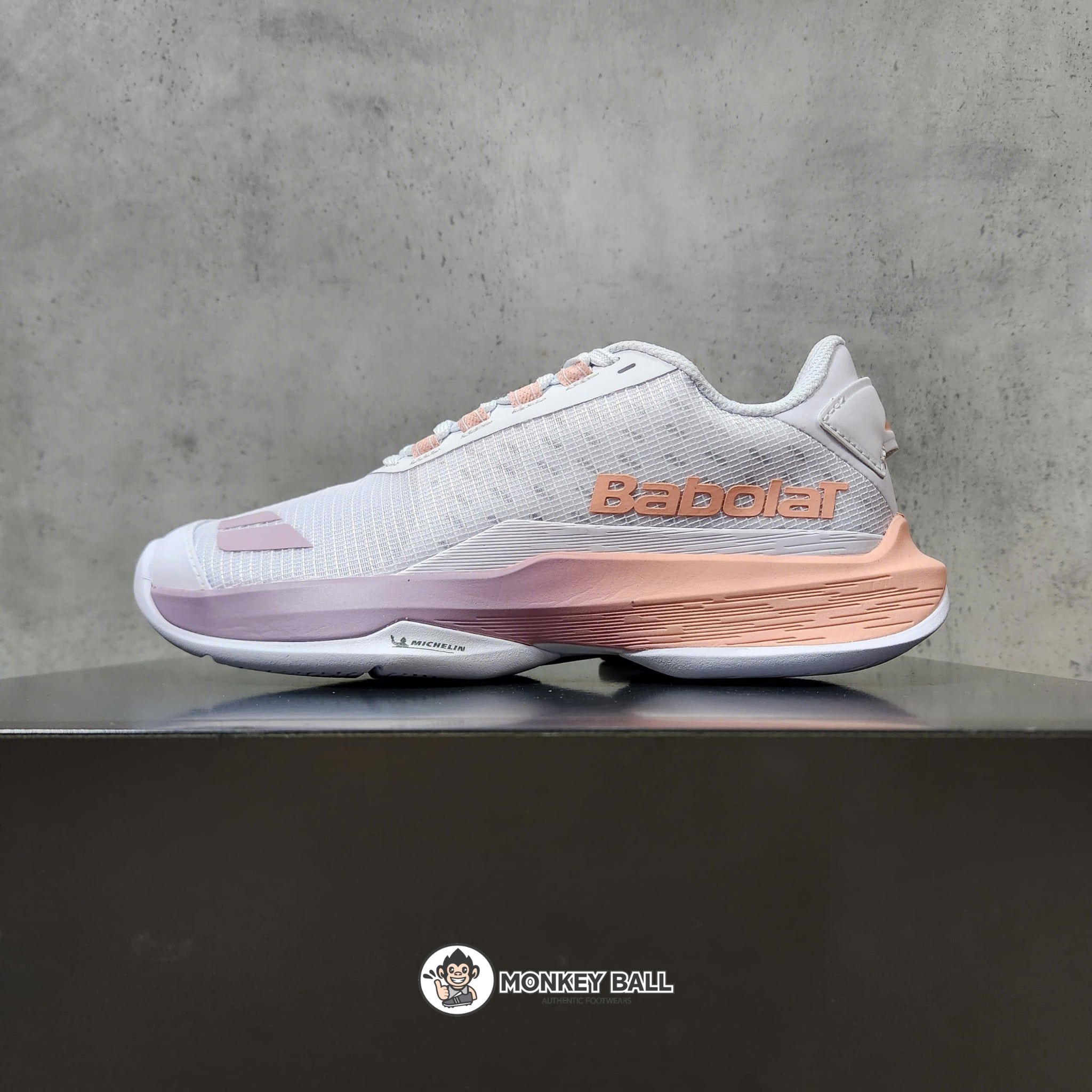  Giày Pickleball Babolat Jet Tere 2 PRM All Court - Orange/White 