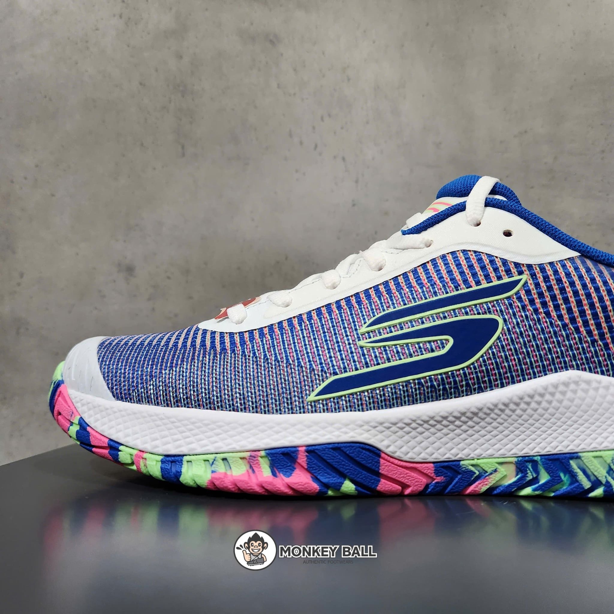  Giày Pickleball Skechers Viper Court Pro 2.0 - 246109-WBLP - Trắng / Xanh 