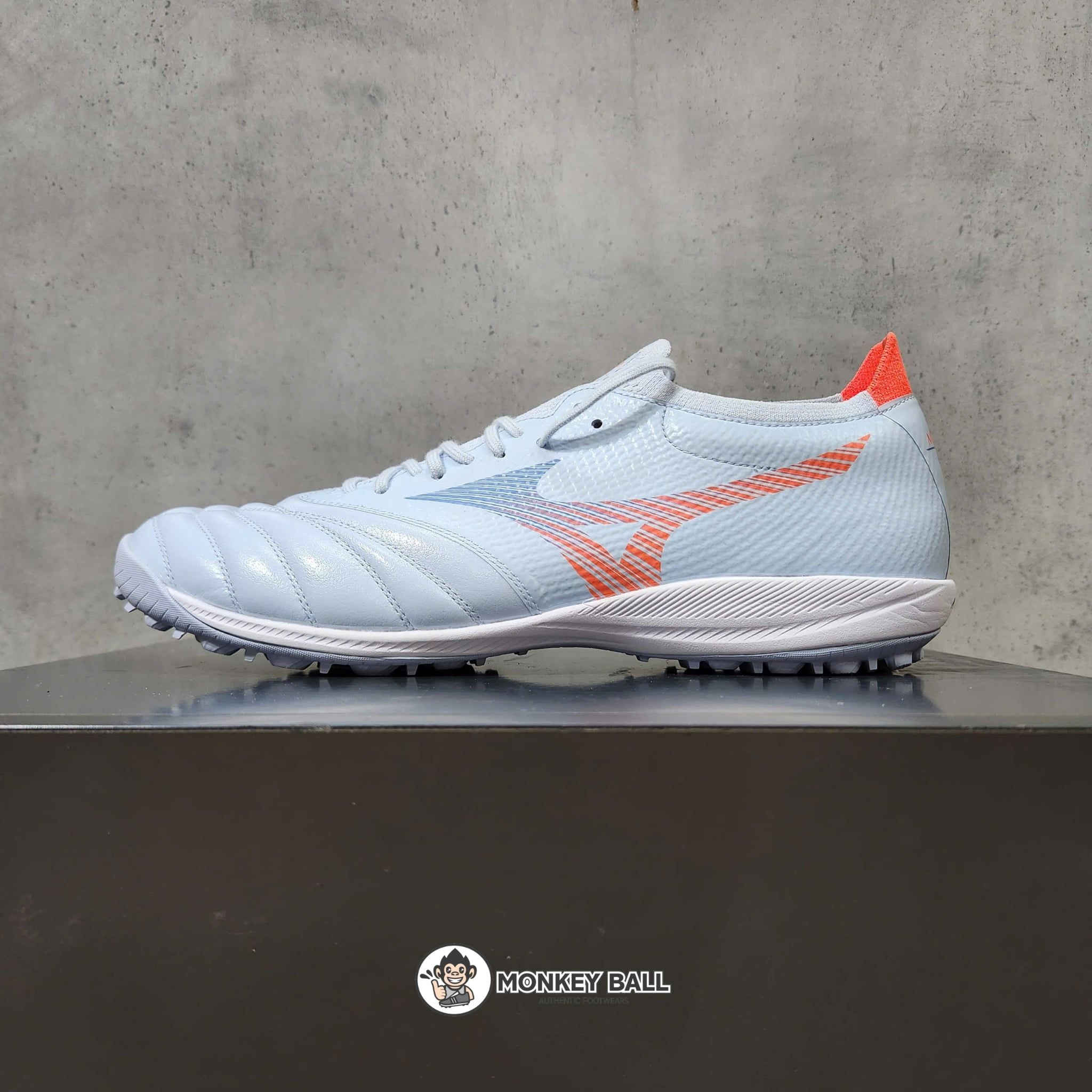  Mizuno Morelia Neo 5 Beta Pro TF - P1GD269422 - Xanh Nhạt/Cam 