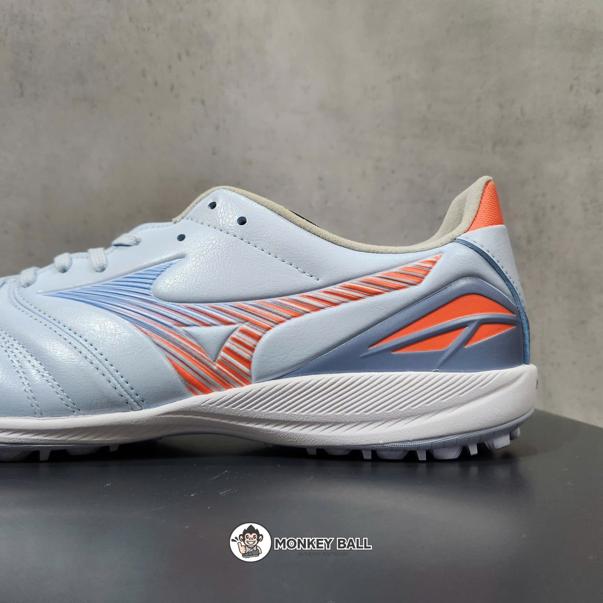  Mizuno Morelia Neo 5 Pro TF - P1GD268422 - Xanh Nhạt/Cam 