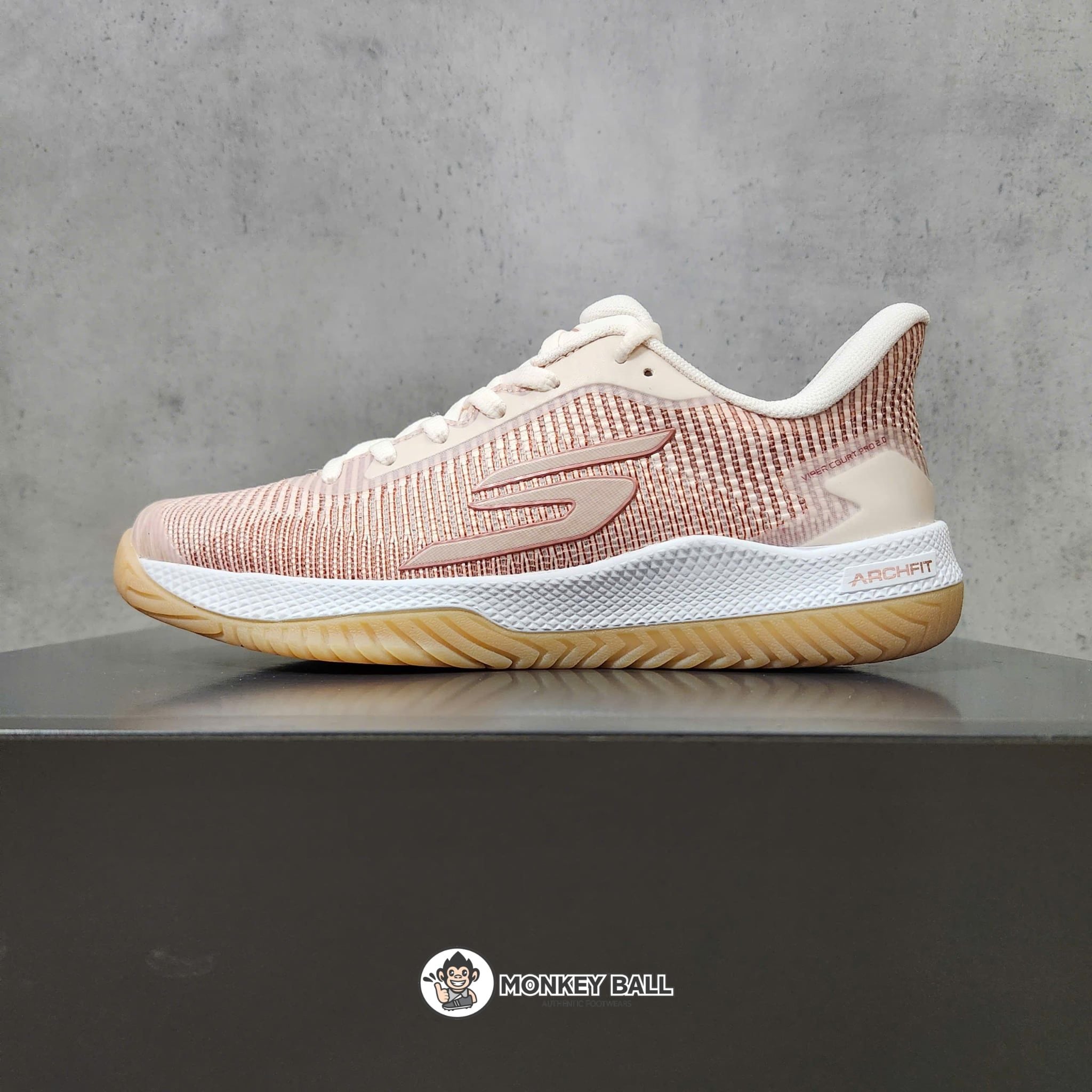  Giày Pickleball Skechers Viper Court Pro 2.0 -172109-LTPK - Hồng Phấn 