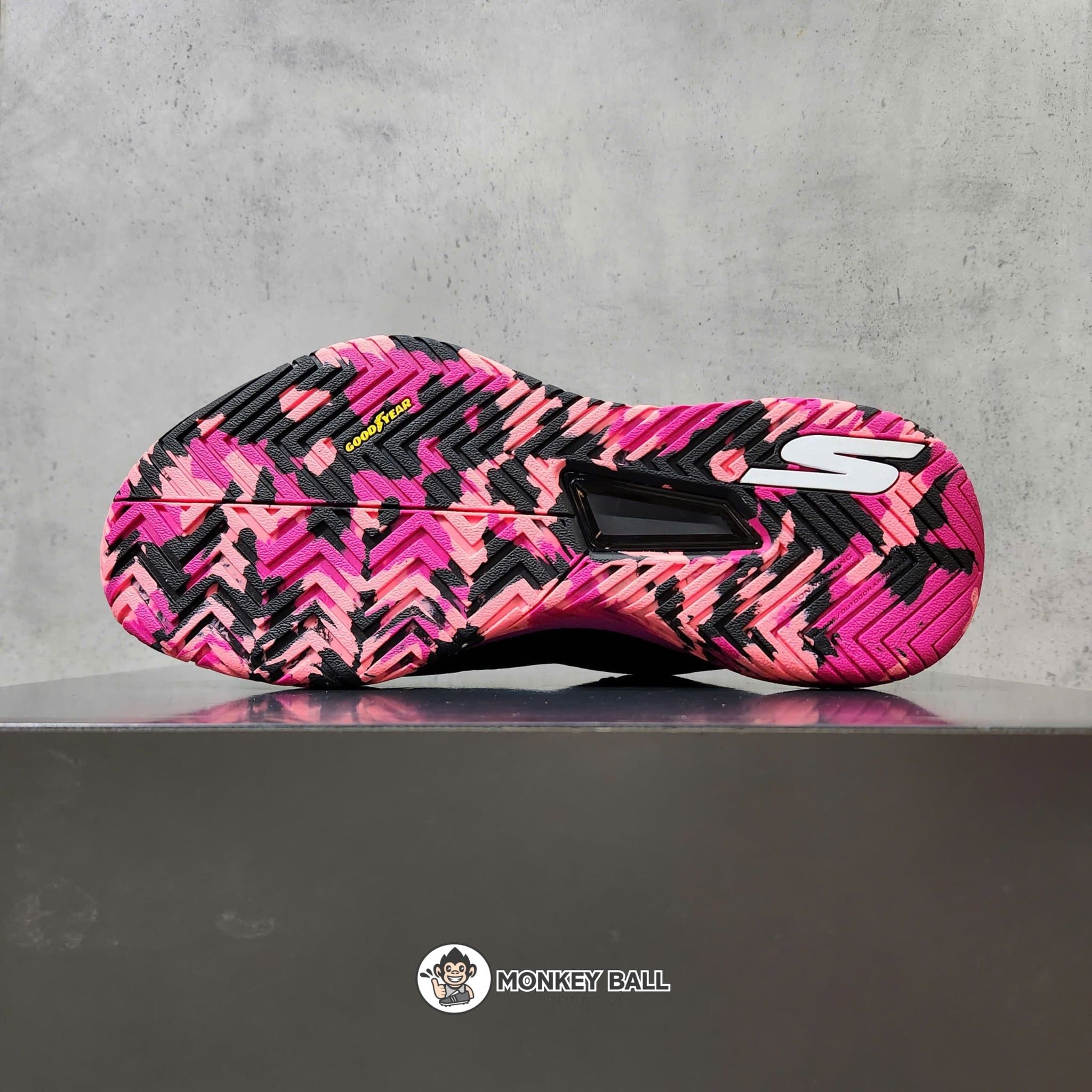  Giày Pickleball Skechers Viper Court Pro 2.0 - 246069-BKHP - Đen / Hồng 