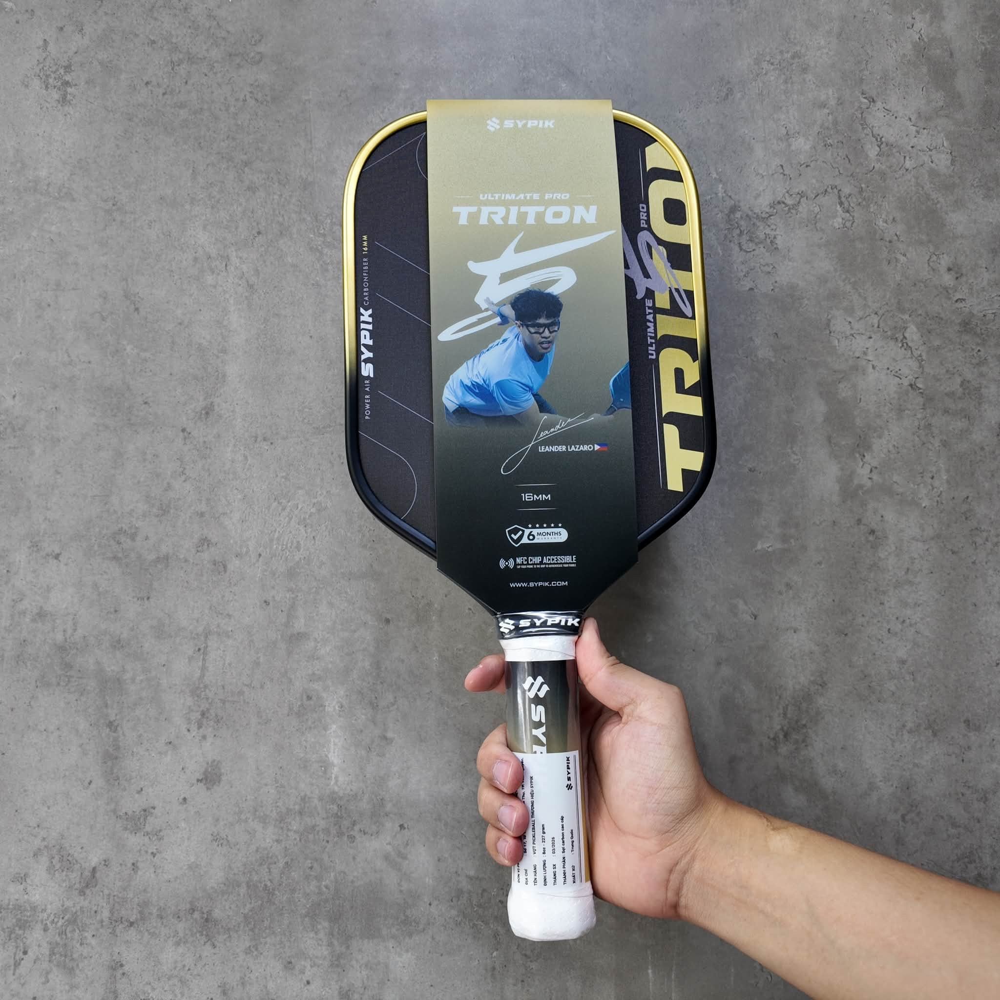  Vợt Pickleball Sypik Triton 5 Ultimate Signature 