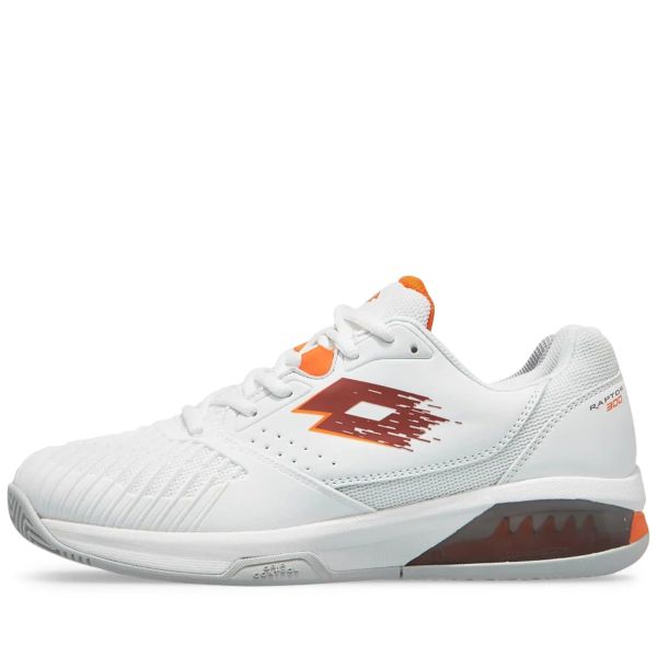  Giày Pickleball Lotto Raptor Hyperpulse 300 SPD - trắng/cam 
