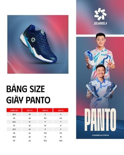  Giày Pickleball Jogarbola Panto I 