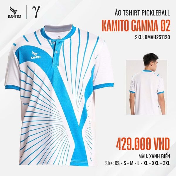  Áo thi đấu Pickleball Kamito Gamma 