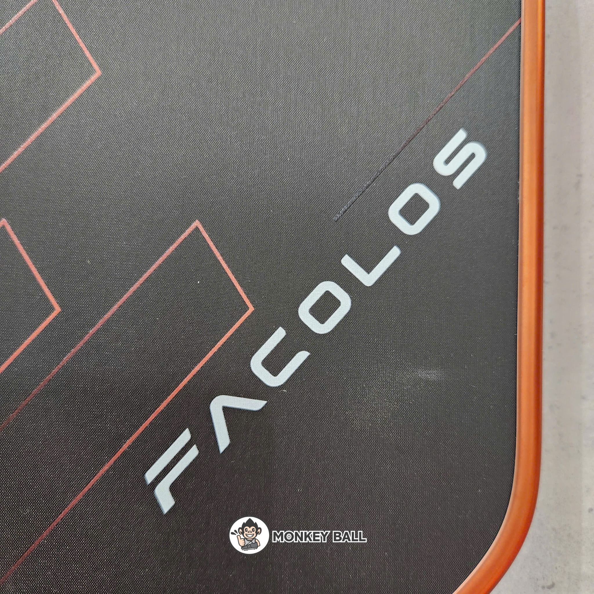  Vợt Pickleball Facolos Elite X Metallic Orange Limited Edition 