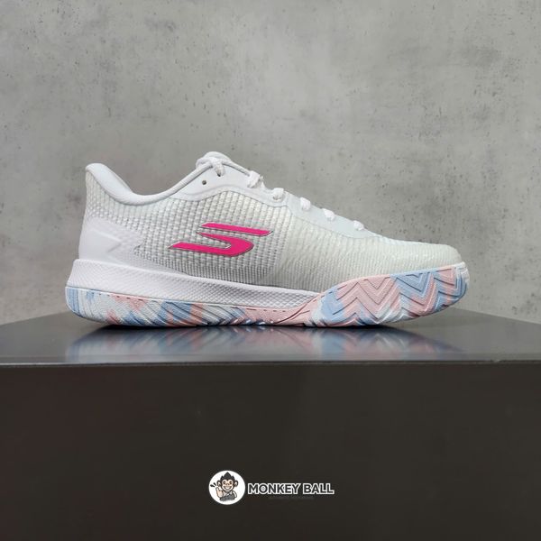  Giày Pickleball Skechers Viper Court 2 Pro -  Trắng / Hồng 