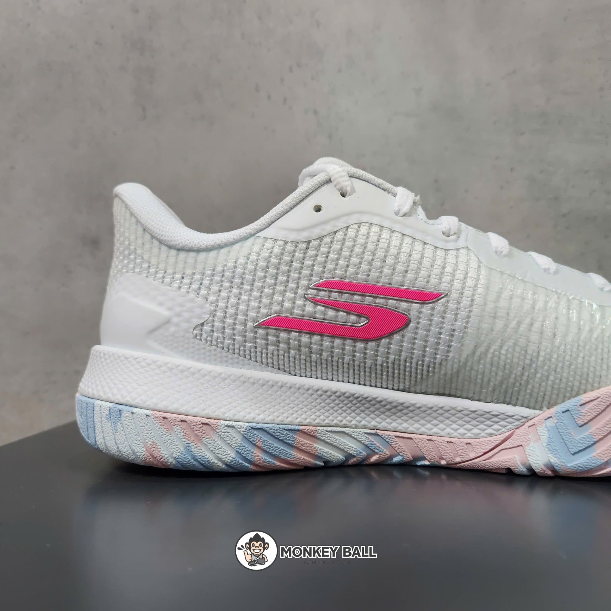  Giày Pickleball Skechers Viper Court 2 Pro -  Trắng / Hồng 