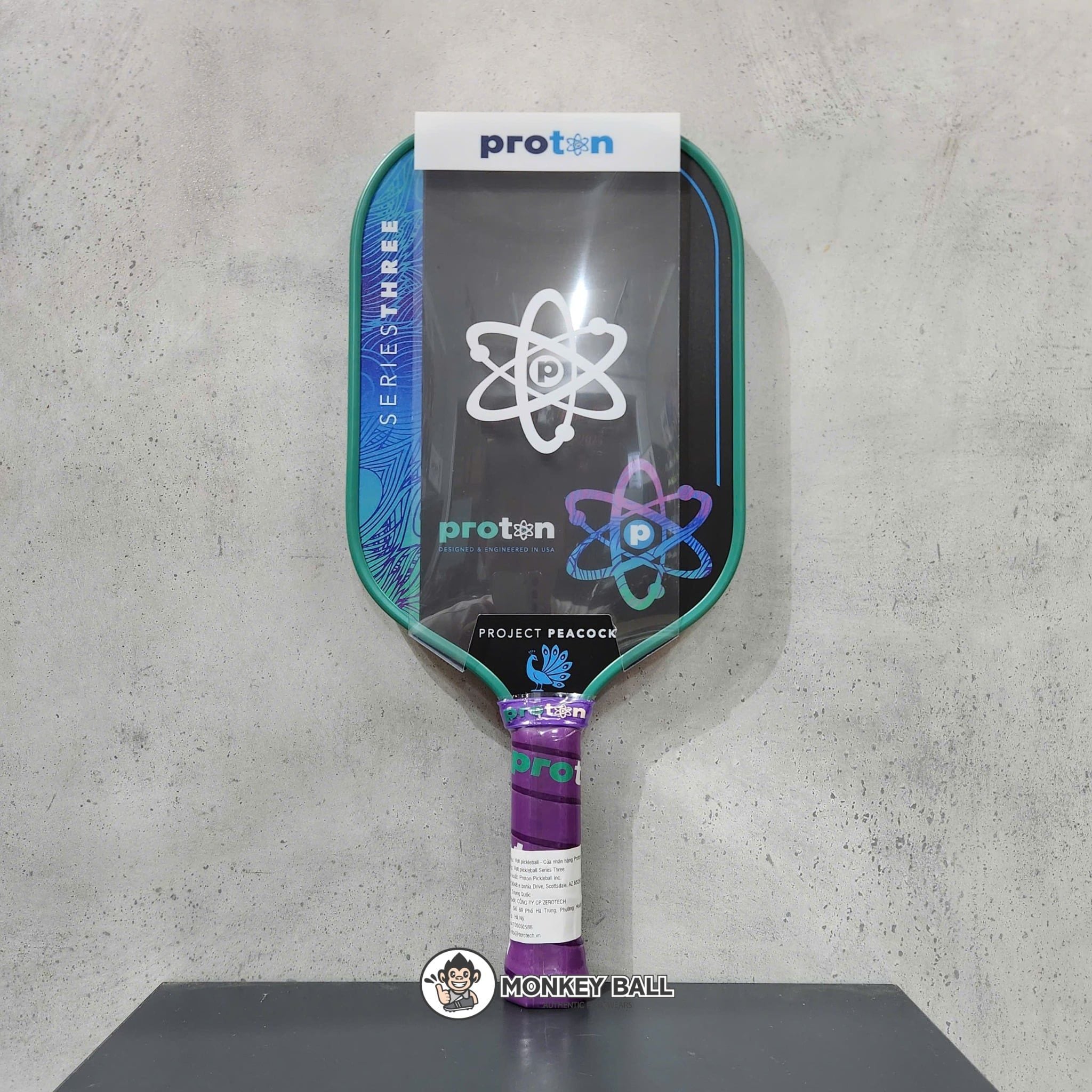  Vợt Pickleball Proton Project Peacock Series 3 