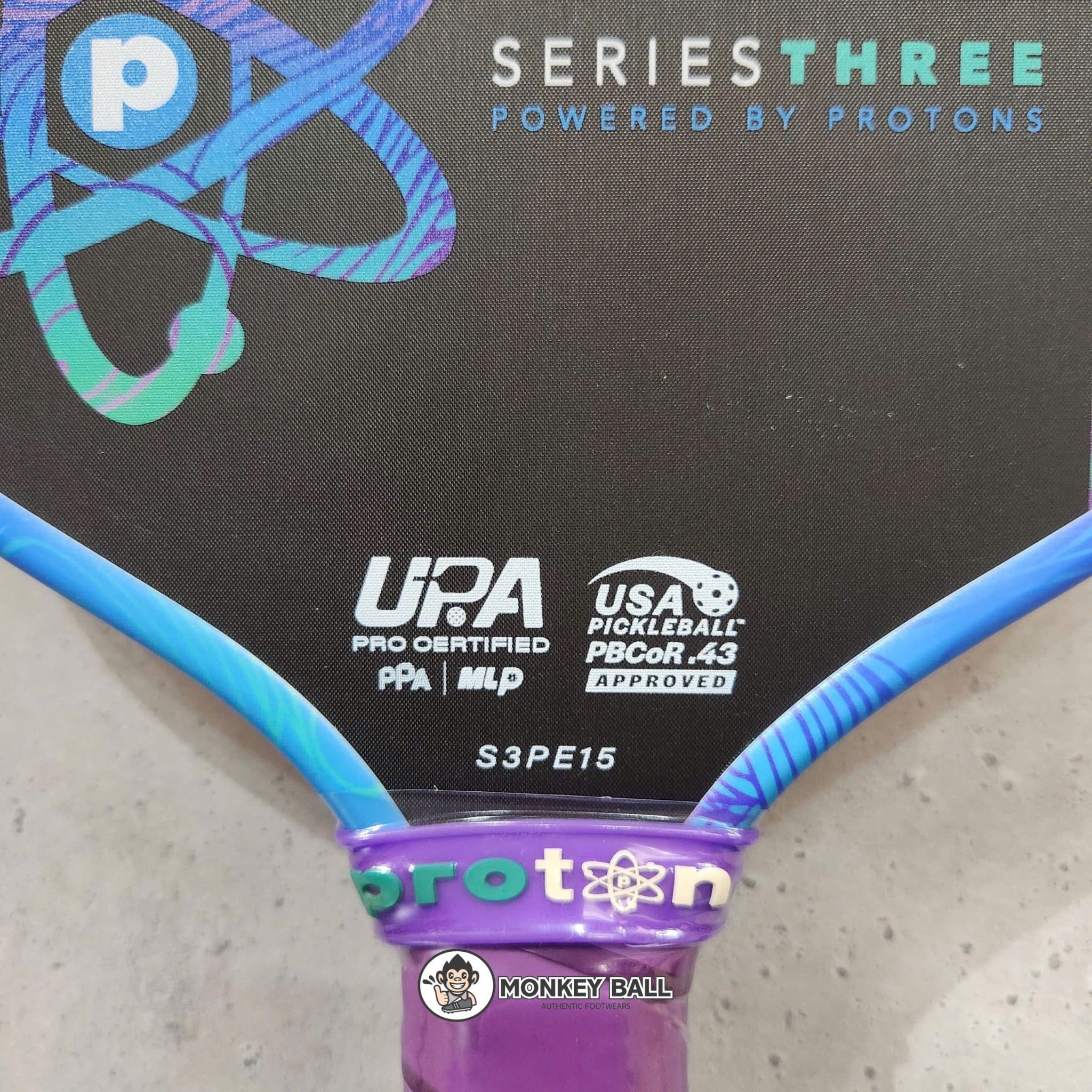  Vợt Pickleball Proton Series 3 - Project Peacock - Aurora Version 