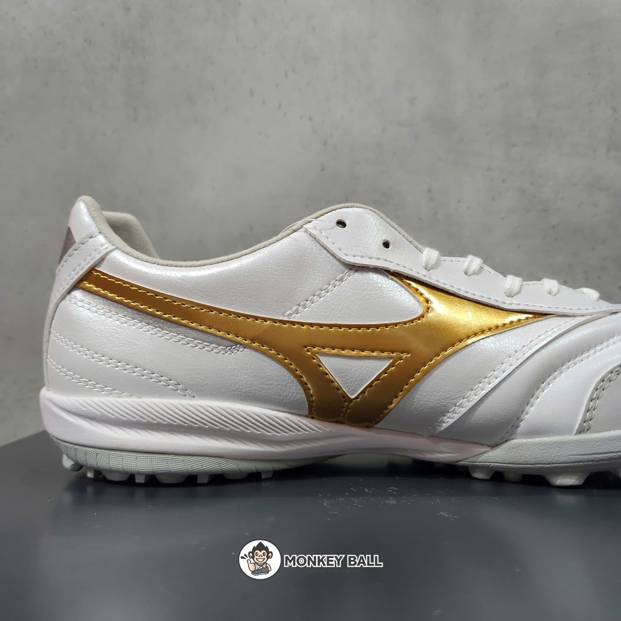  Giày Mizuno Morelia Sala Pro TF - Q1GB261350 - Trắng/Vàng 