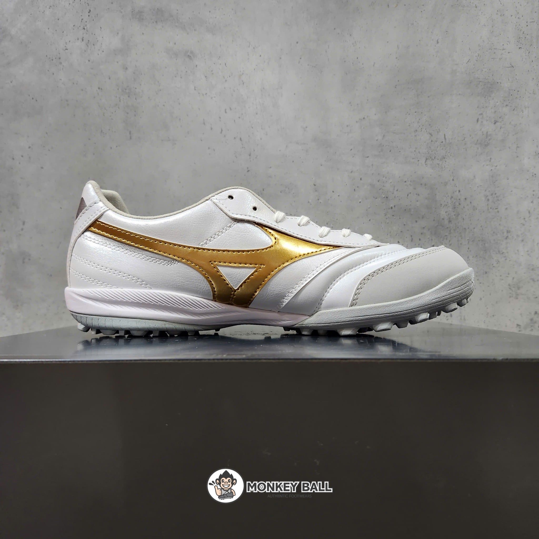  Giày Mizuno Morelia Sala Pro TF - Q1GB261350 - Trắng/Vàng 