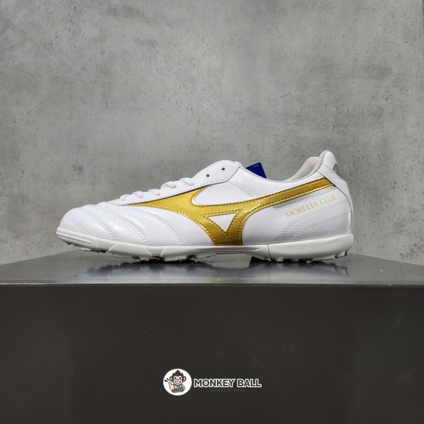  Giày MIZUNO MORELIA II CLUB AS - P1GD260850 - White/Gold 