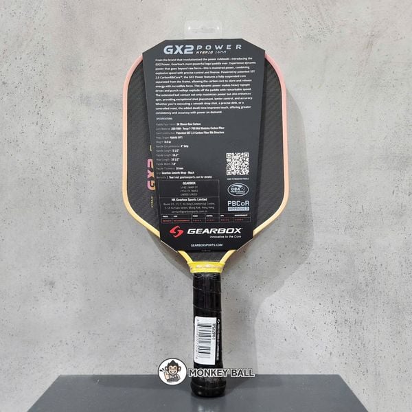  Vợt Pickleball GX2 Power Hybrid Limited Edition Yellow Pink 