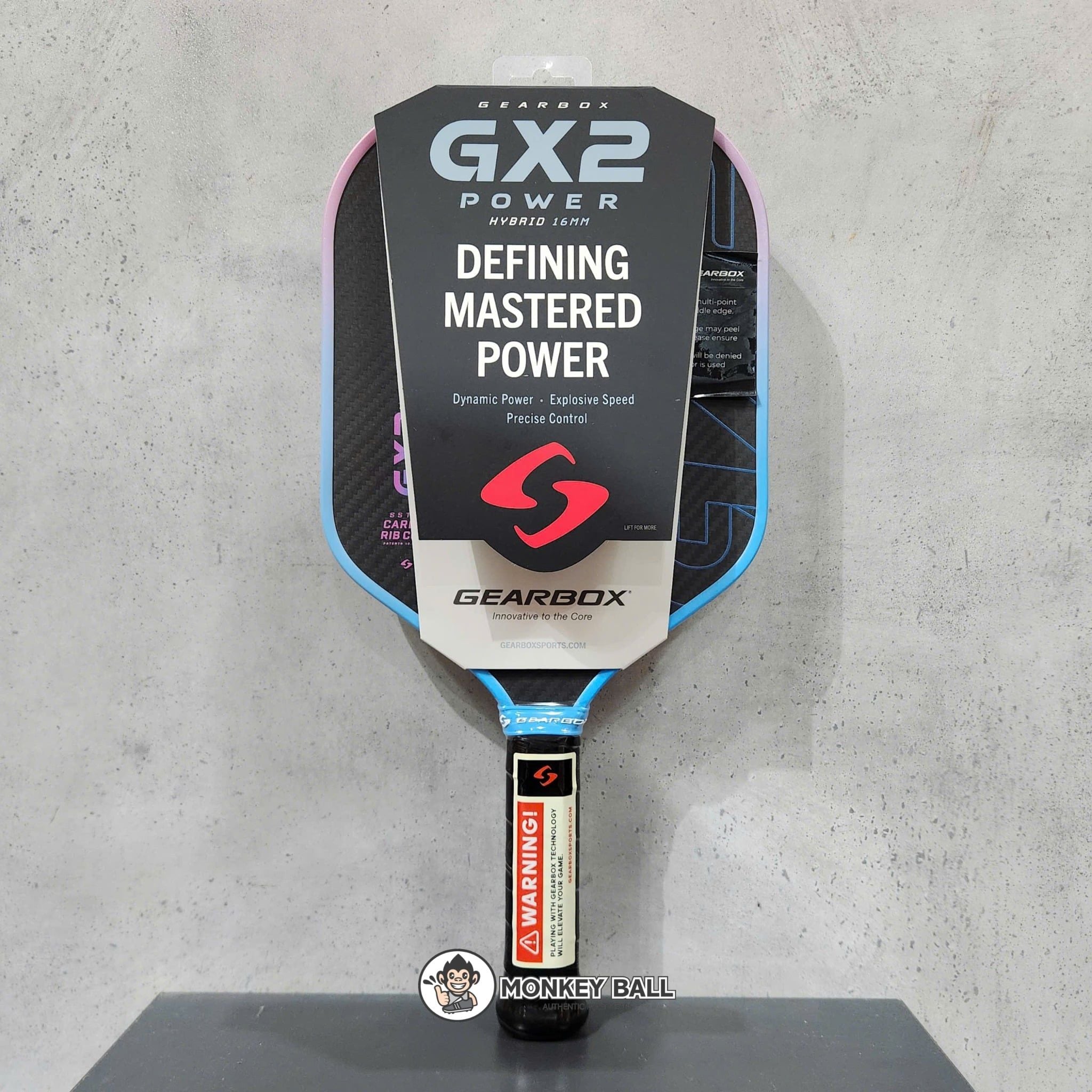  Vợt Pickleball GX2 Power Hybrid Limited Edition Blue Pink 