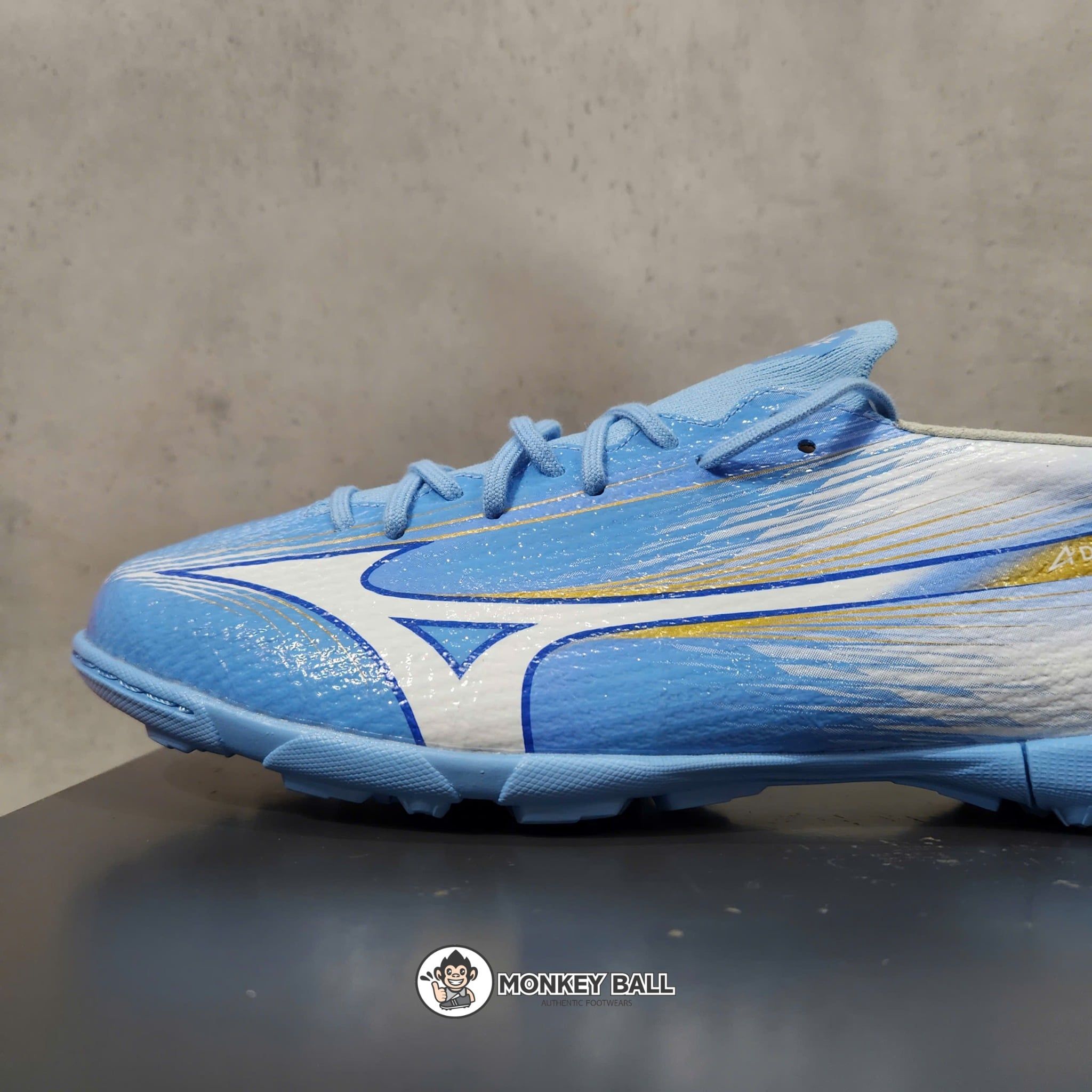  Giày MIZUNO α III PRO AS - XANH/TRẮNG 