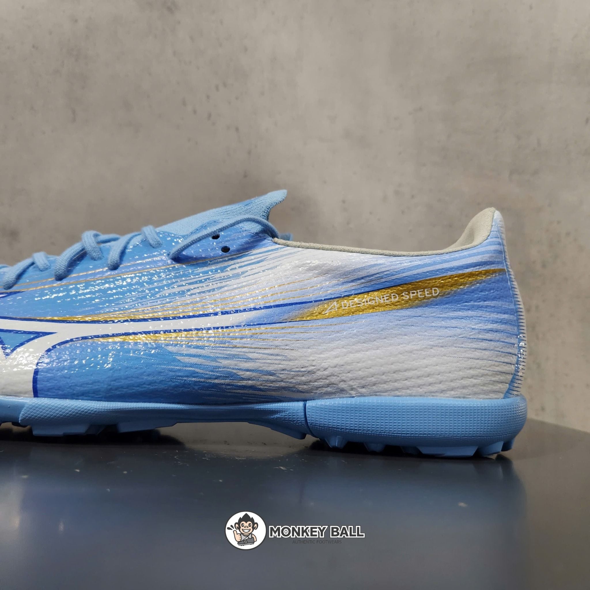  Giày MIZUNO α III PRO AS - XANH/TRẮNG 