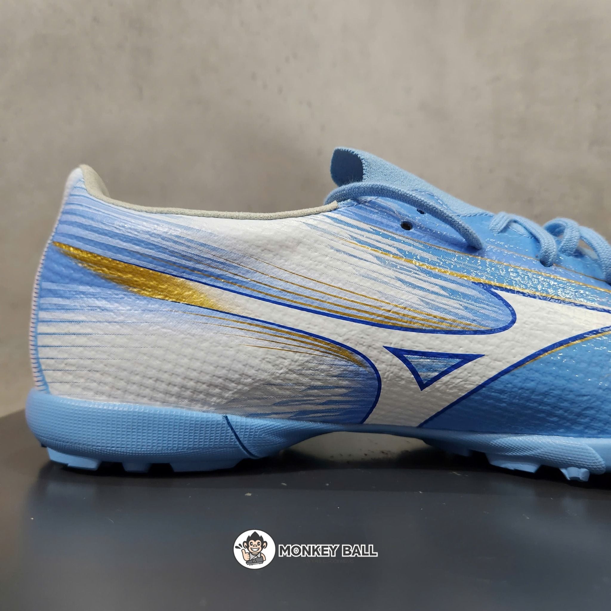  Giày MIZUNO α III PRO AS - XANH/TRẮNG 