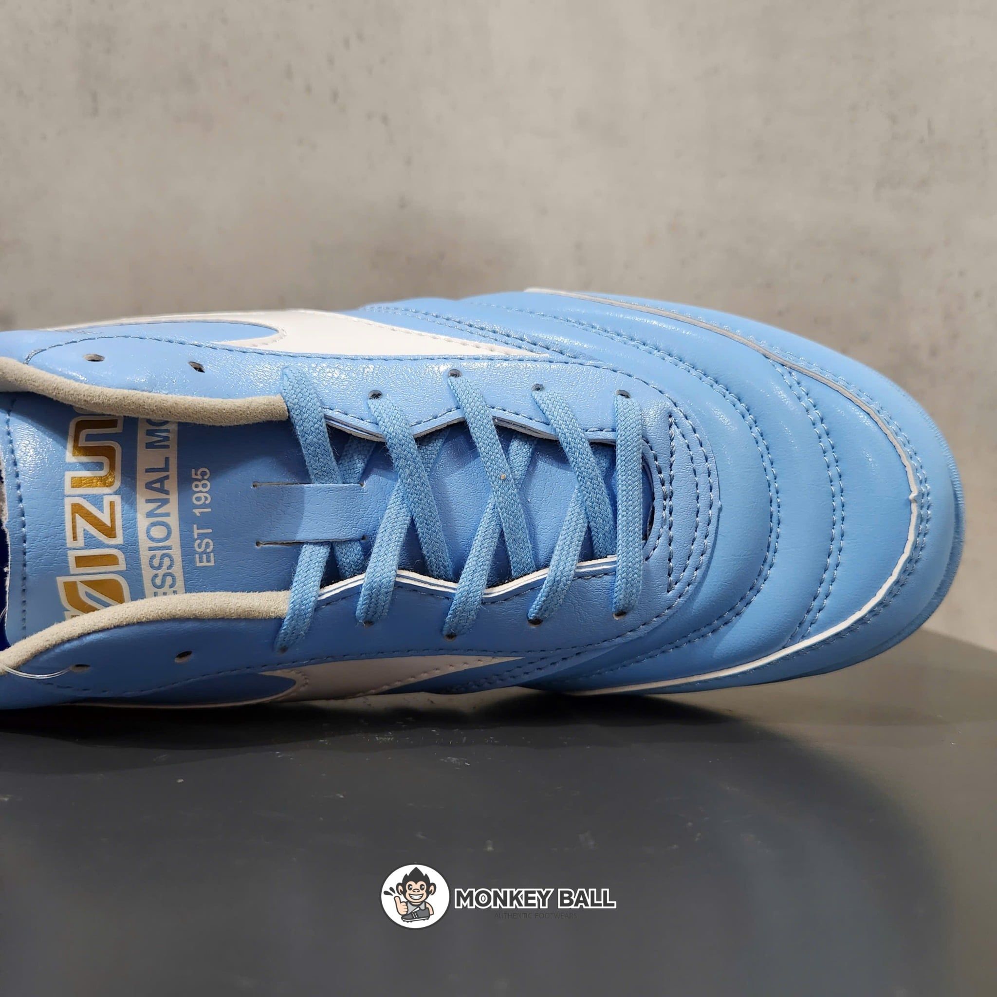  Giày MIZUNO MORELIA SALA PRO TF - XANH/TRẮNG 