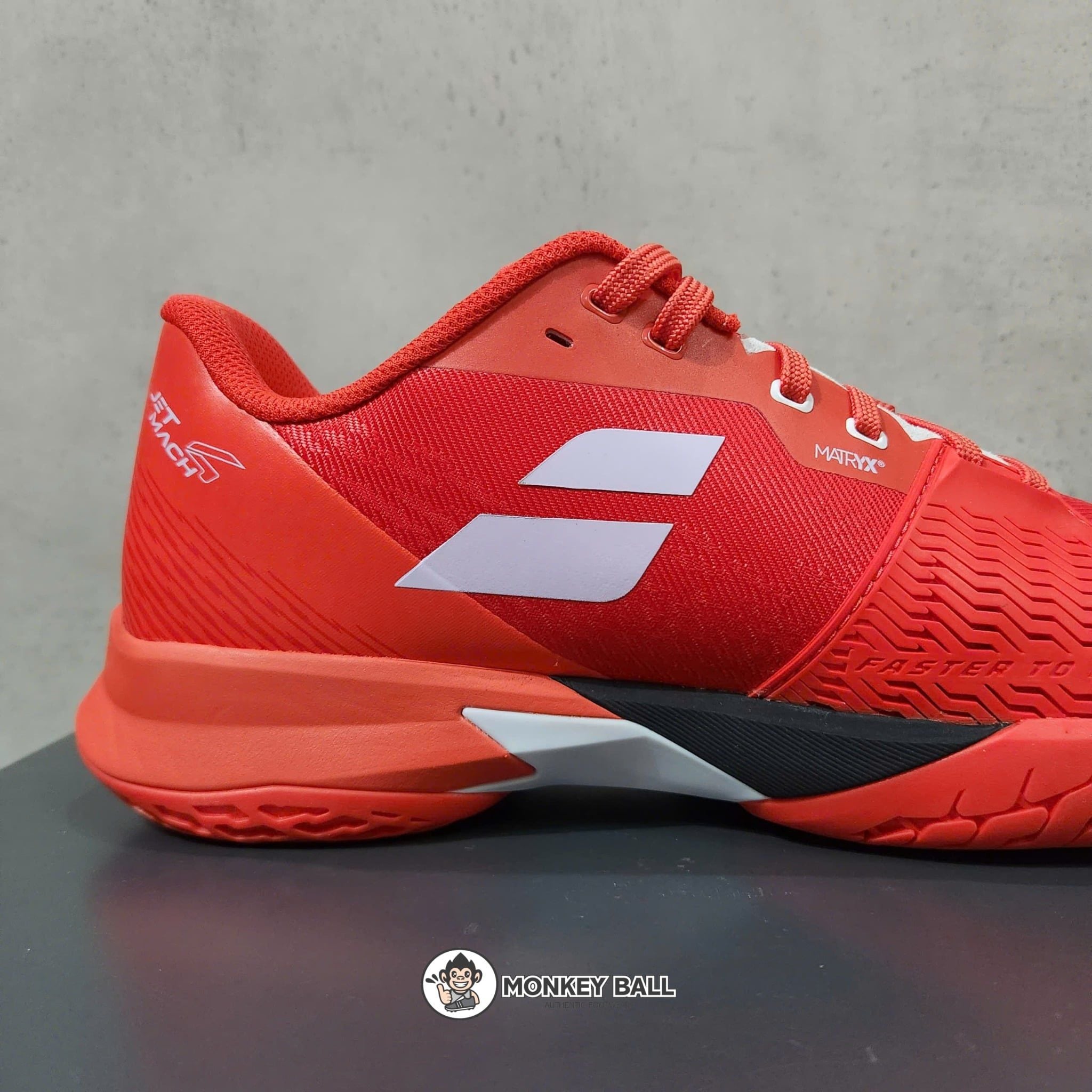  Giày Pickleball Babolat Jet Mach 4 All Court - Màu Đỏ 