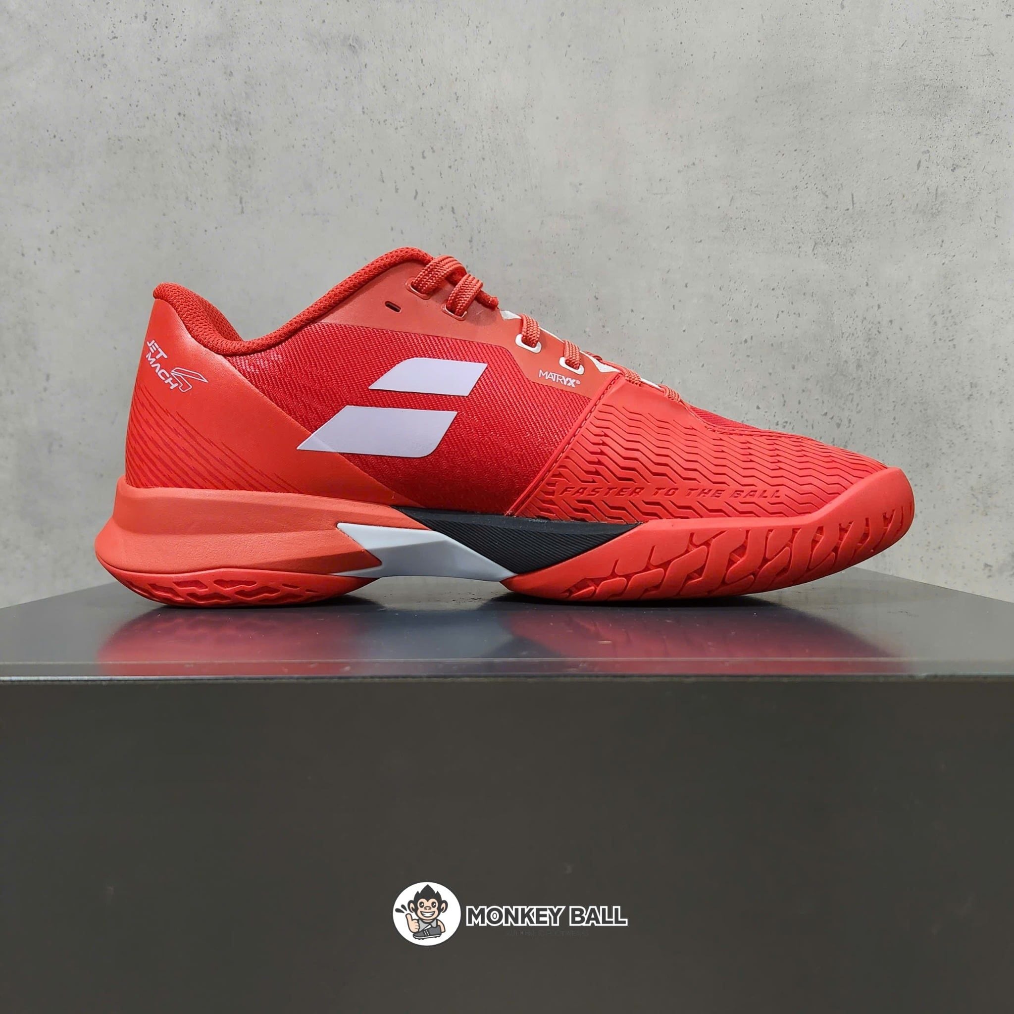  Giày Pickleball Babolat Jet Mach 4 All Court - Màu Đỏ 