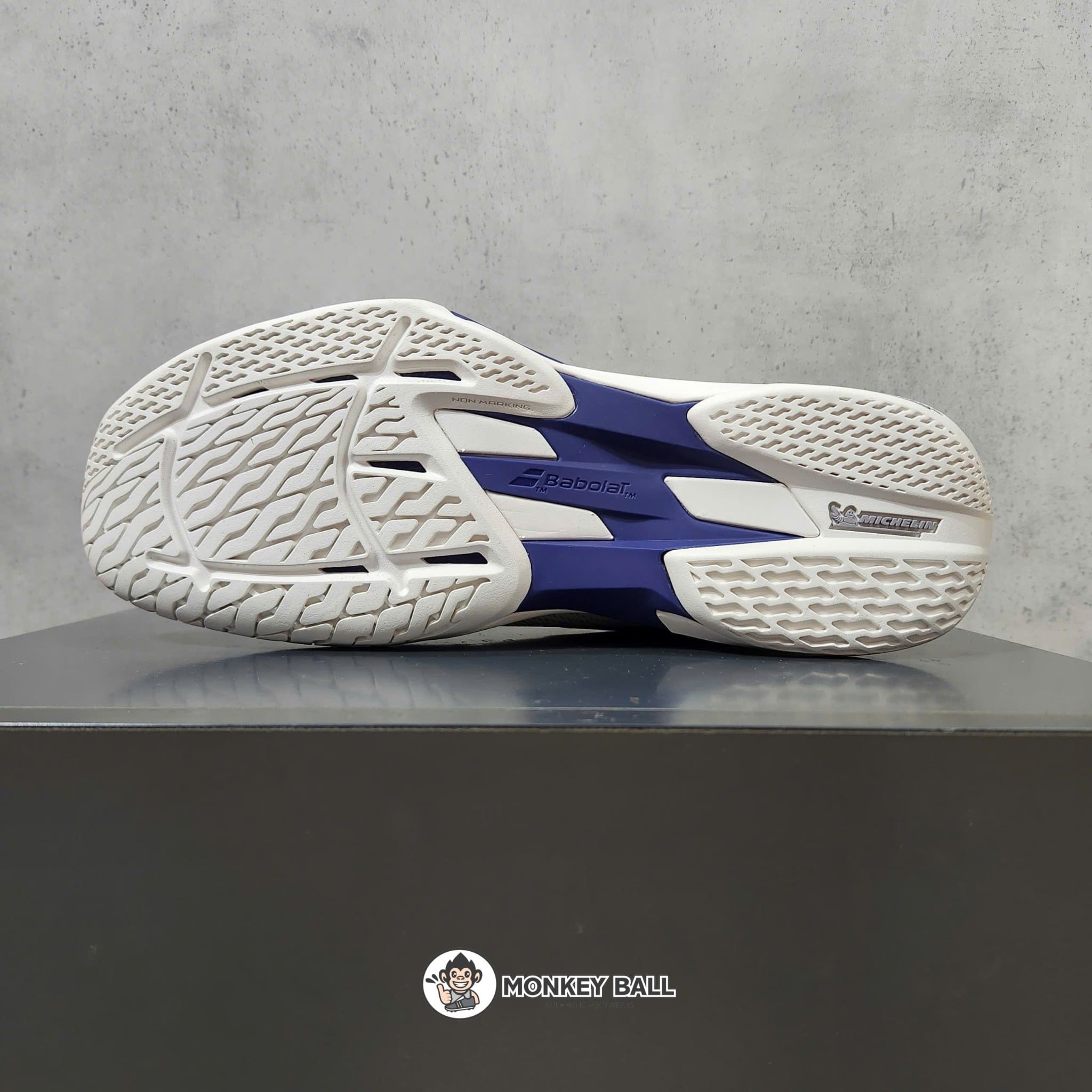  Giày Pickleball Babolat Jet Mach 4 All Court - Trắng/Xanh 