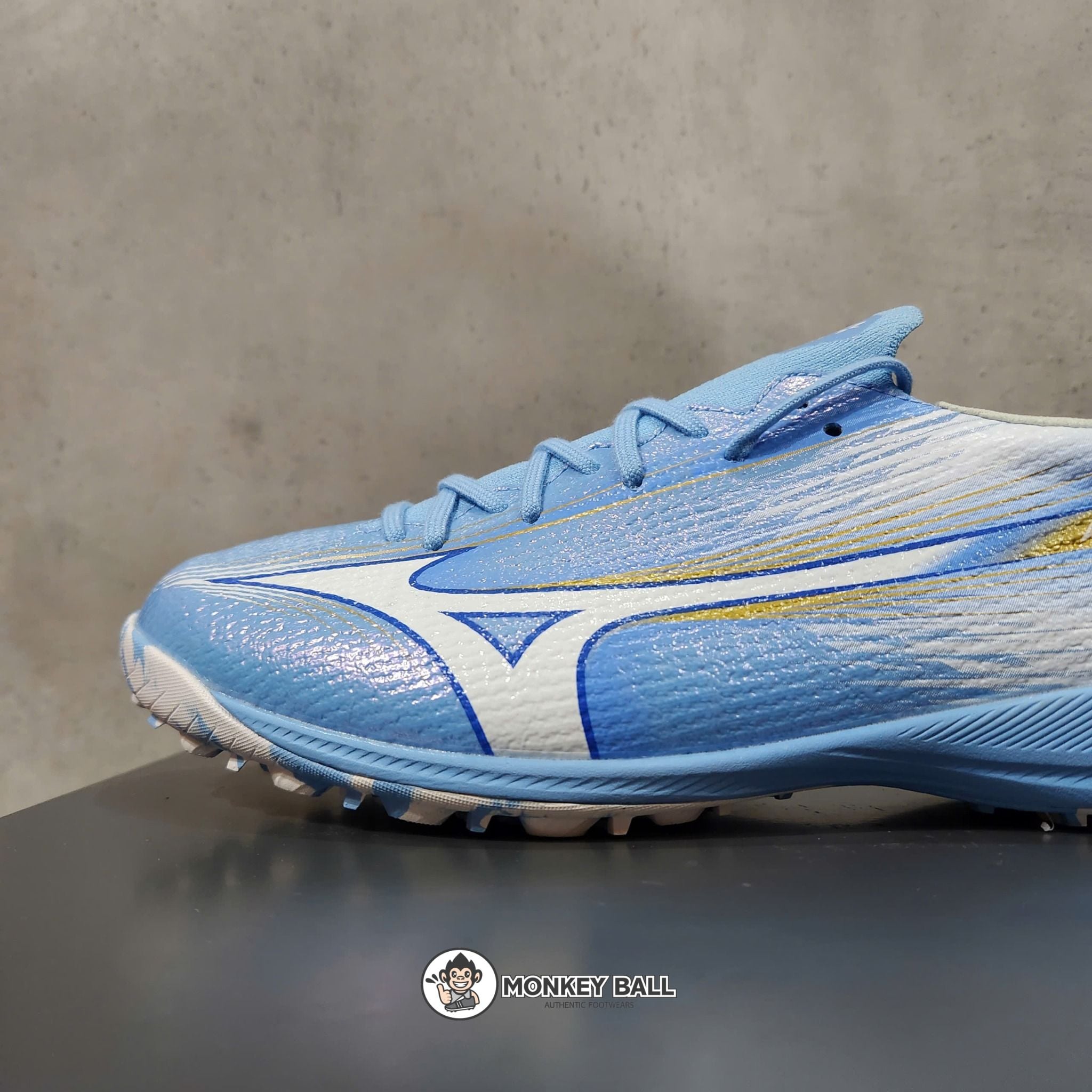 Giày MIZUNO ALPHA III ELITE AS TF UNITY SKY - XANH/TRẮNG 