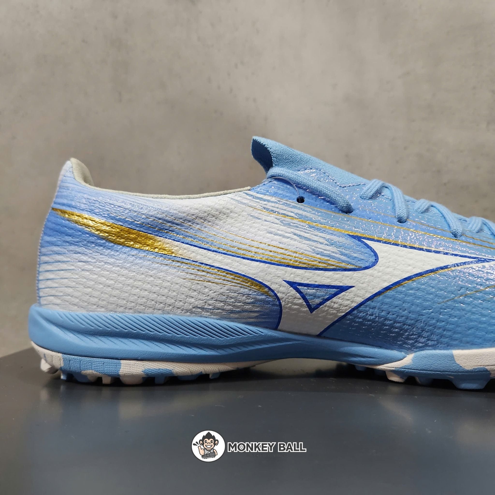  Giày MIZUNO ALPHA III ELITE AS TF UNITY SKY - XANH/TRẮNG 