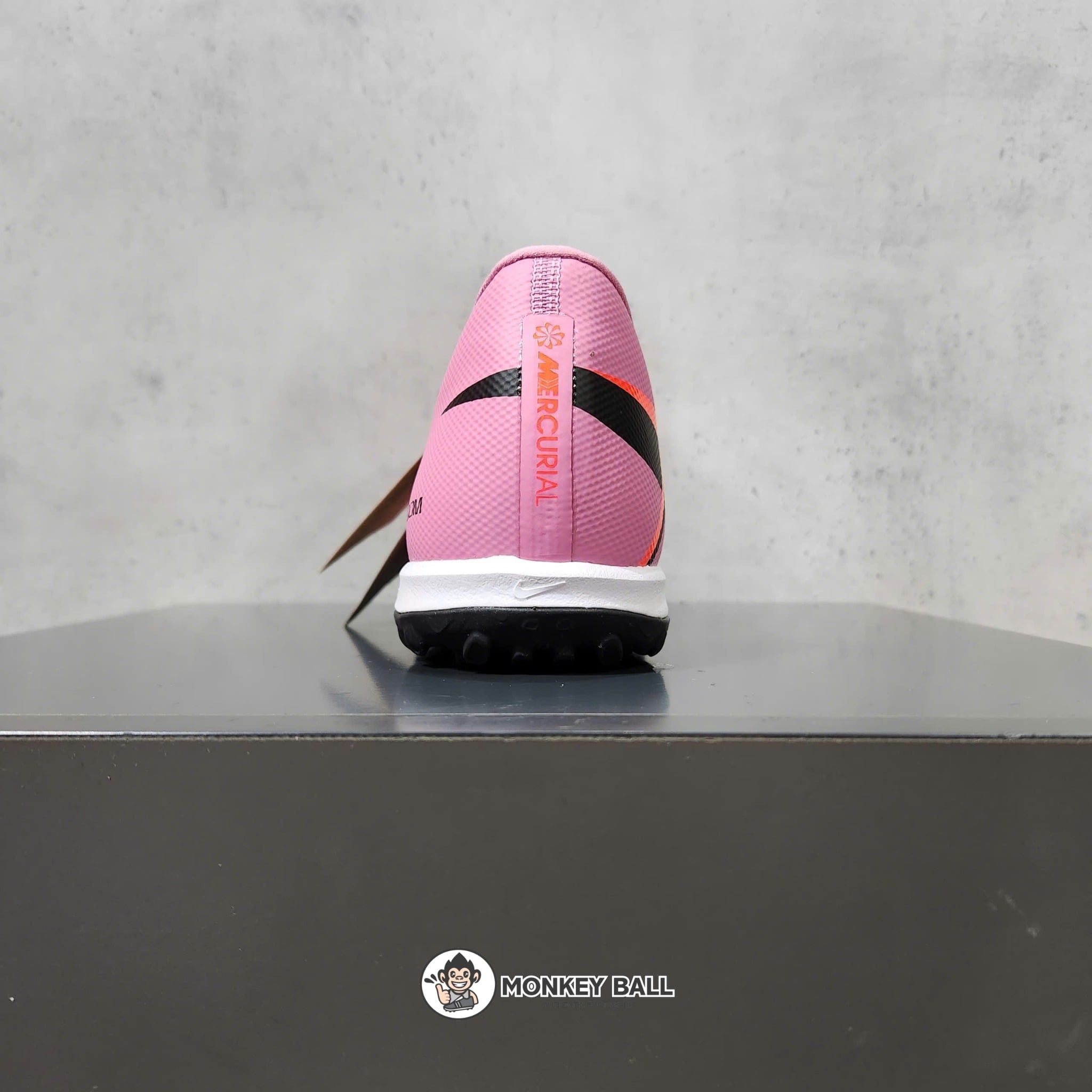  Giày NIKE AIR ZOOM MERCURIAL VAPOR 16 ACADEMY TF SCARY GOOD - Magic Flamingo/Black/Total Crimson 