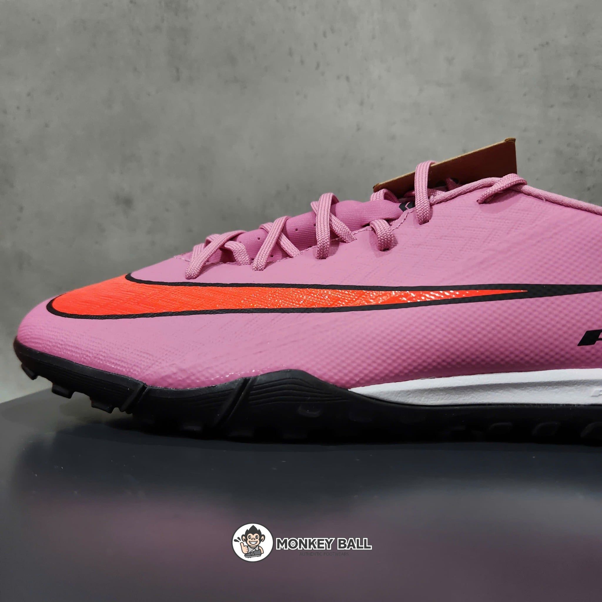  Giày NIKE AIR ZOOM MERCURIAL VAPOR 16 ACADEMY TF SCARY GOOD - Magic Flamingo/Black/Total Crimson 