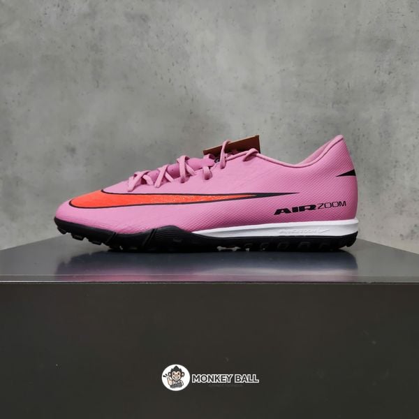  Giày NIKE AIR ZOOM MERCURIAL VAPOR 16 ACADEMY TF SCARY GOOD - Magic Flamingo/Black/Total Crimson 