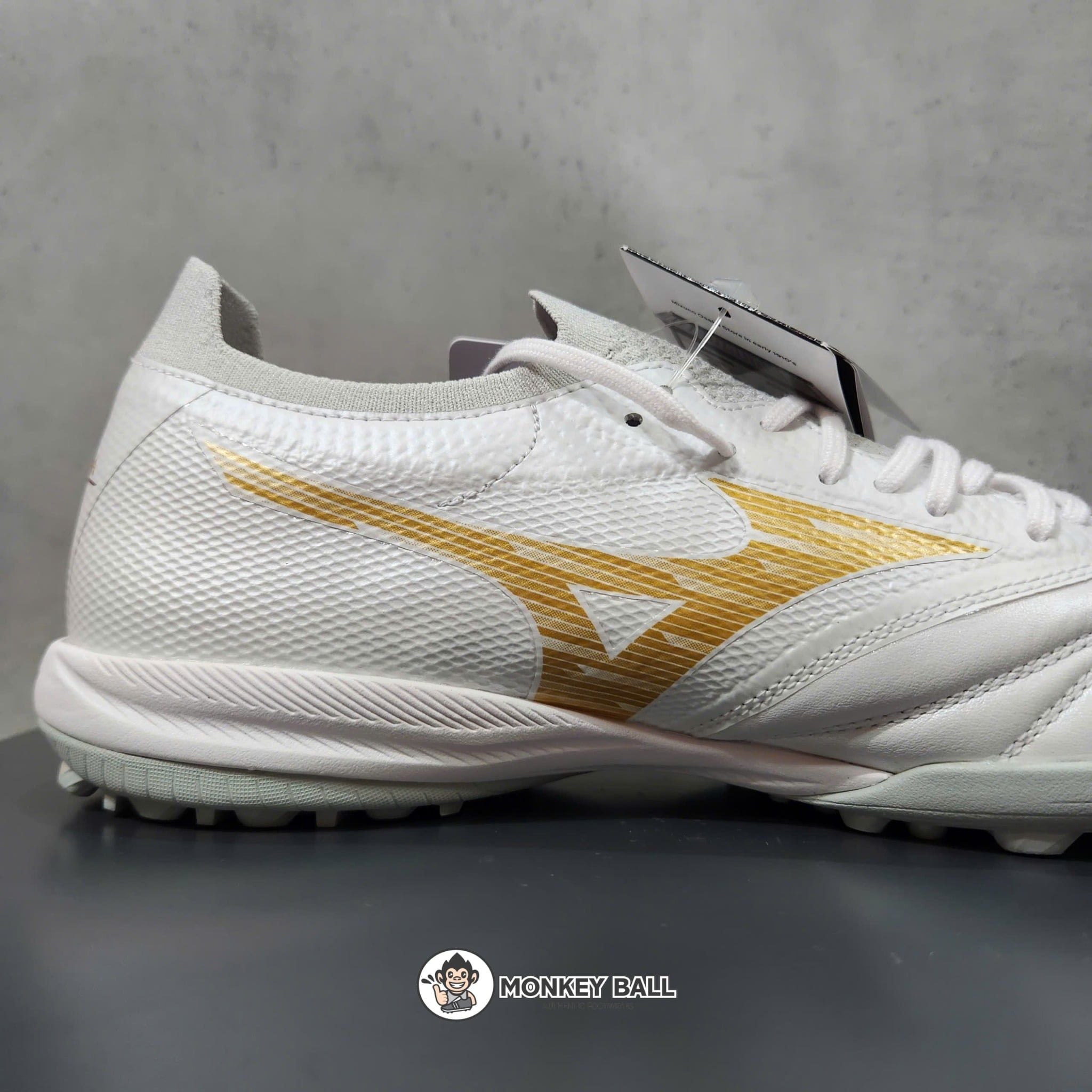  Giày MIZUNO MORELIA NEO SALA BETA JAPAN TF Bright Gold - White/Gold 