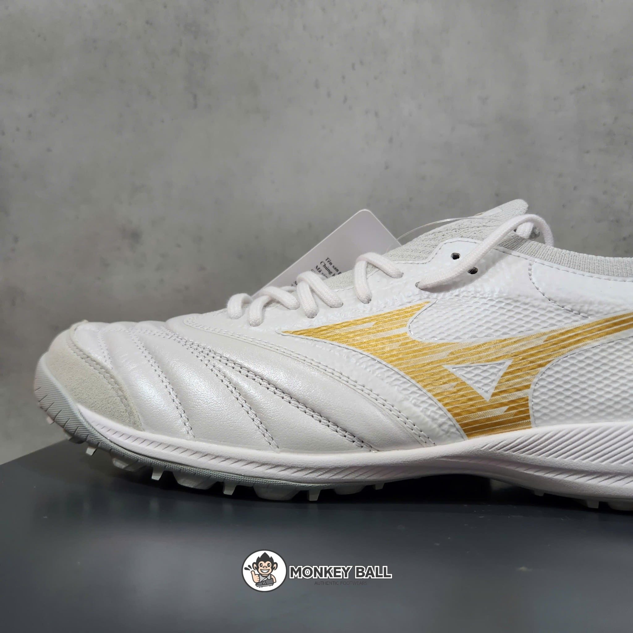  Giày MIZUNO MORELIA NEO SALA BETA JAPAN TF Bright Gold - White/Gold 