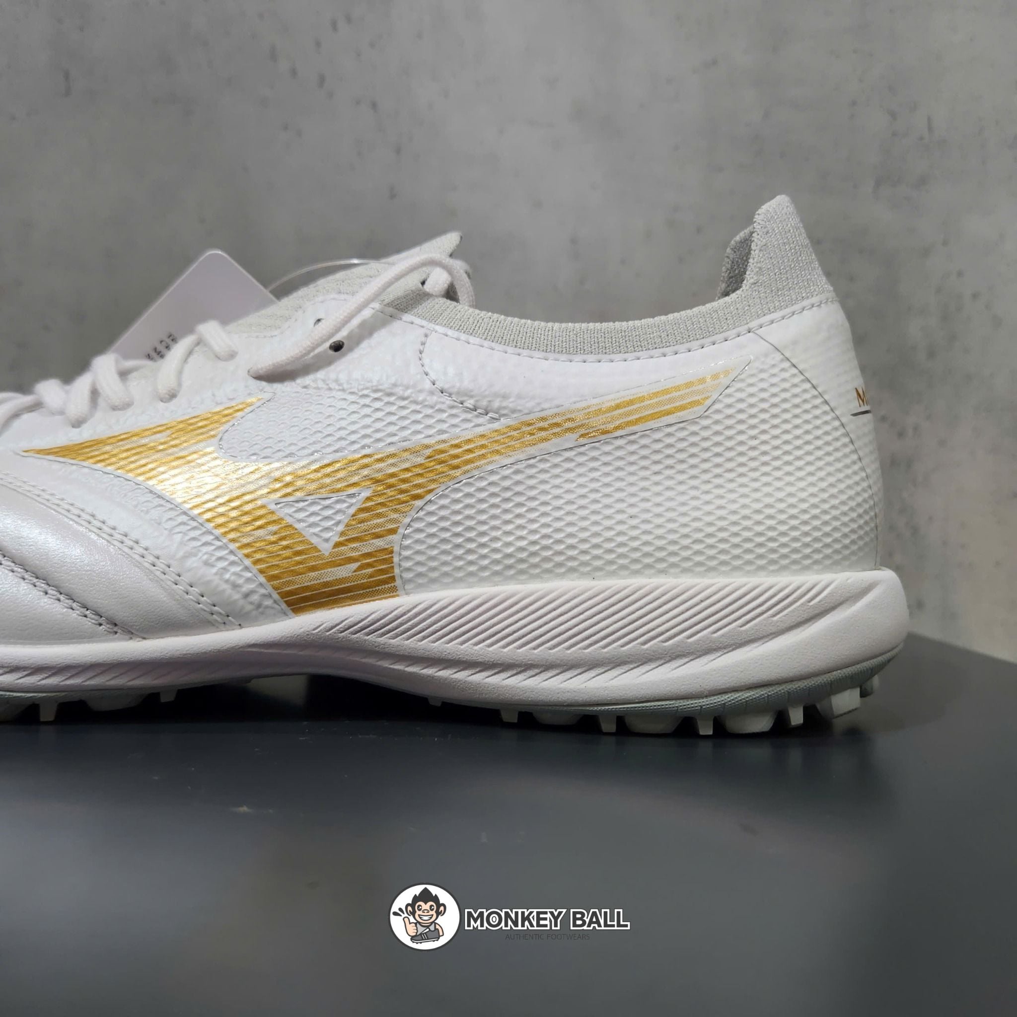  Giày MIZUNO MORELIA NEO SALA BETA JAPAN TF Bright Gold - White/Gold 