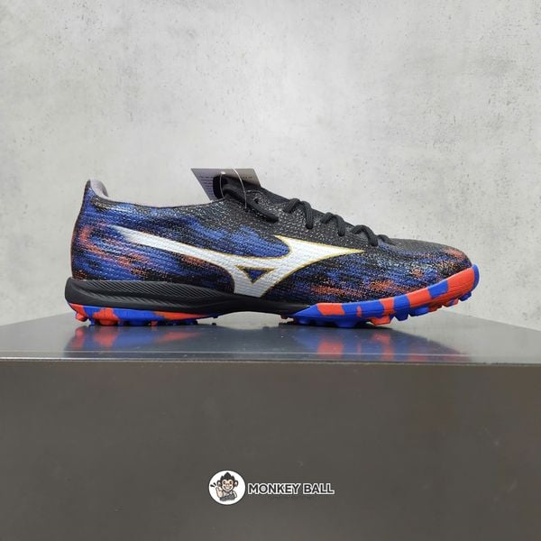  Giày MIZUNO ALPHA 3 ELITE AS TF - ĐEN/XANH/ĐỎ 
