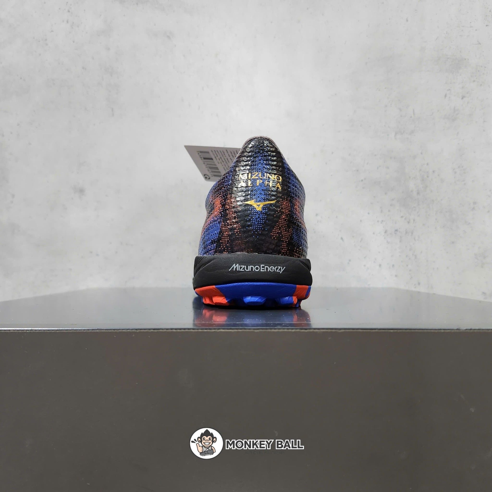  Giày MIZUNO ALPHA 3 ELITE AS TF - ĐEN/XANH/ĐỎ 