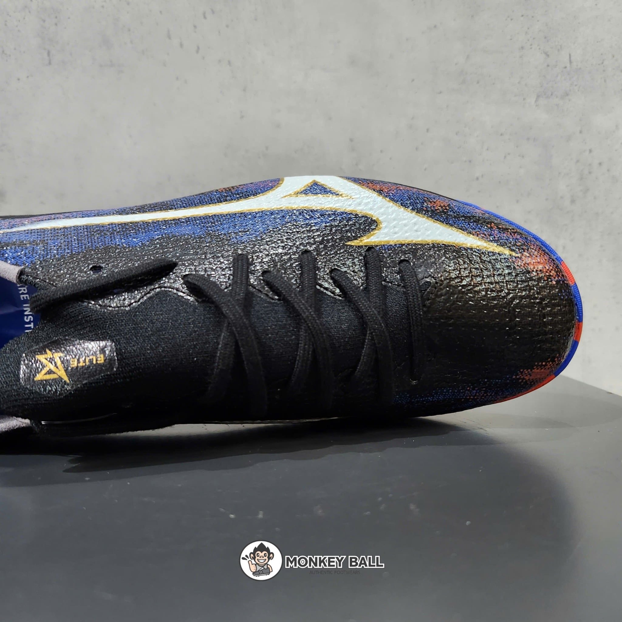  Giày MIZUNO ALPHA 3 ELITE AS TF - ĐEN/XANH/ĐỎ 