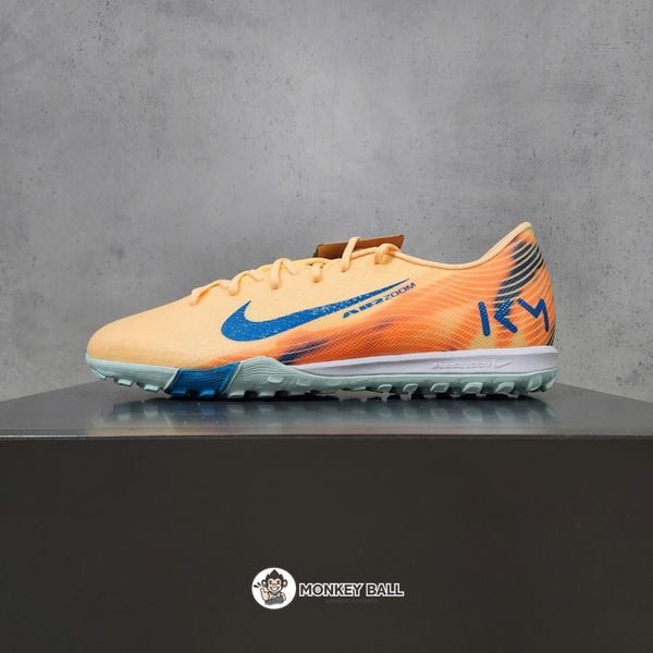  Giày NIKE AIR ZOOM MERCURIAL VAPOR 16 ACADEMY TF MBAPPE PERSONAL EDITION - MELON TINT/NEO TURQUOISE/IGLOO 