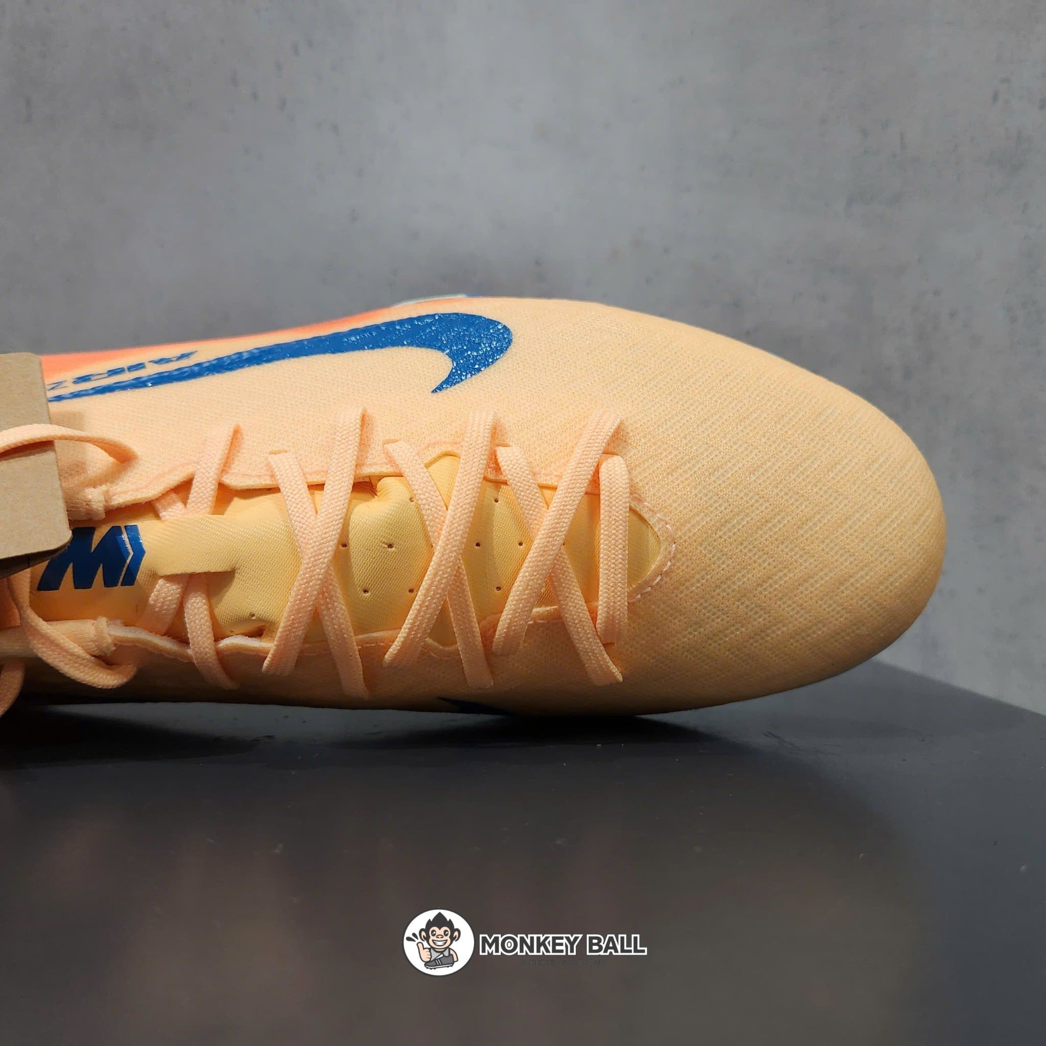  Giày NIKE AIR ZOOM MERCURIAL VAPOR 16 ACADEMY TF MBAPPE PERSONAL EDITION - MELON TINT/NEO TURQUOISE/IGLOO 